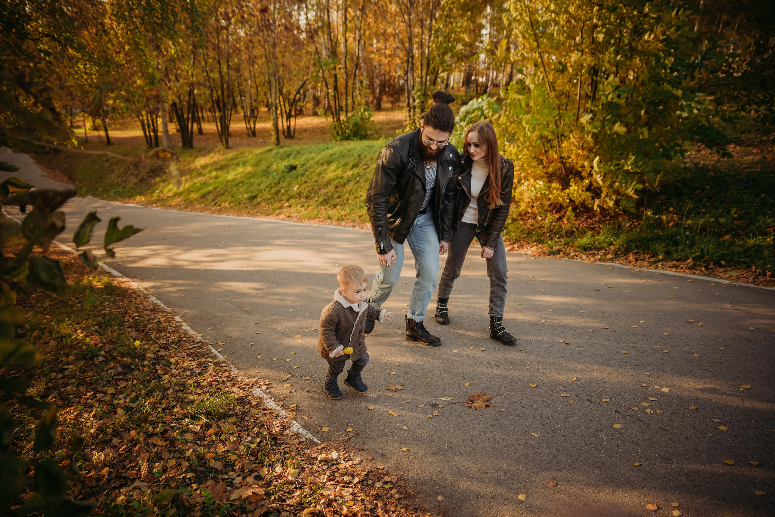 Семейные фотопрогулки. Семейный фотограф Олеся Батурина Рязань