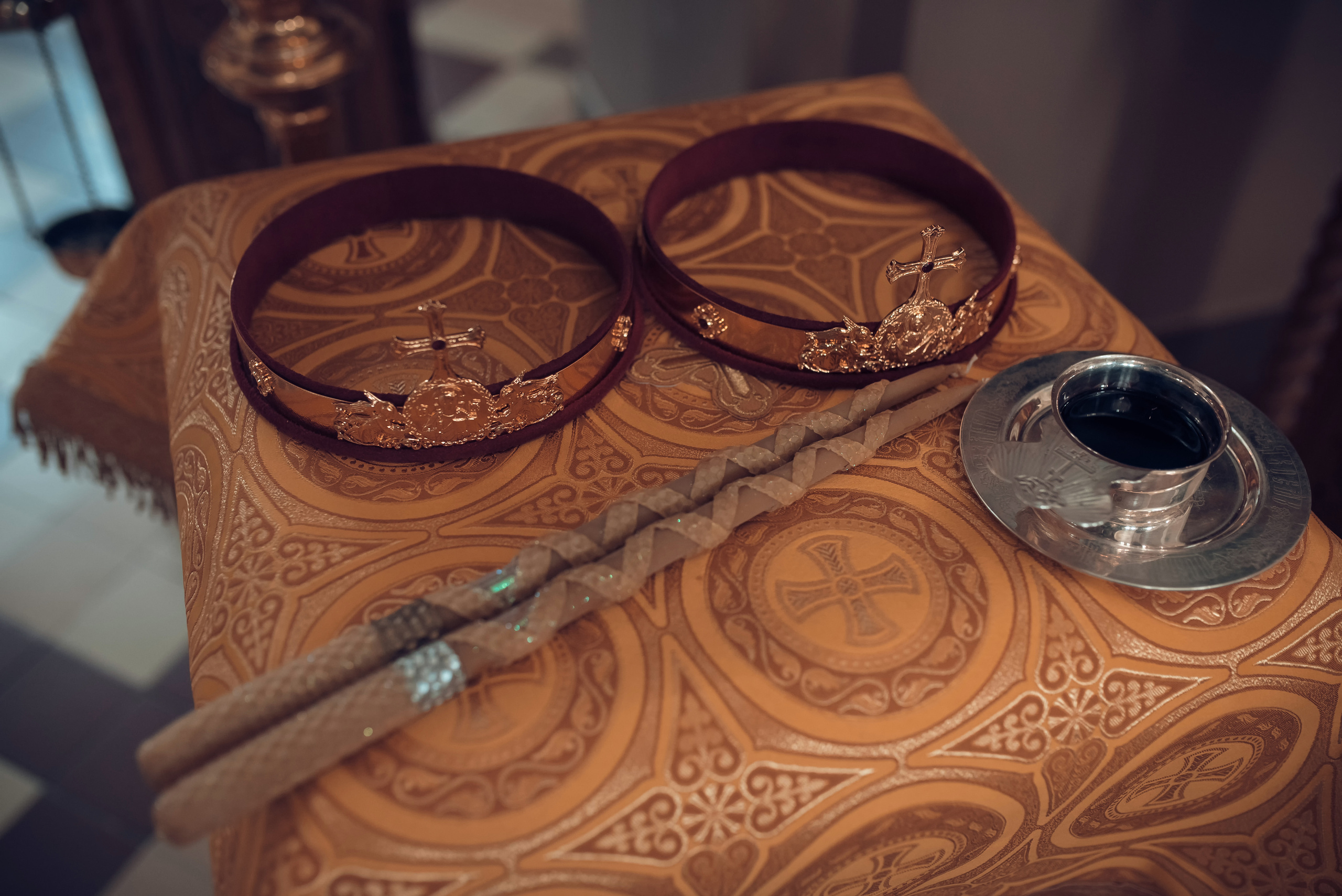 Таинство Венчания Храм в честь святого праведного Иоанна Кронштадтского. Семейный фотограф Олеся Батурина Рязань