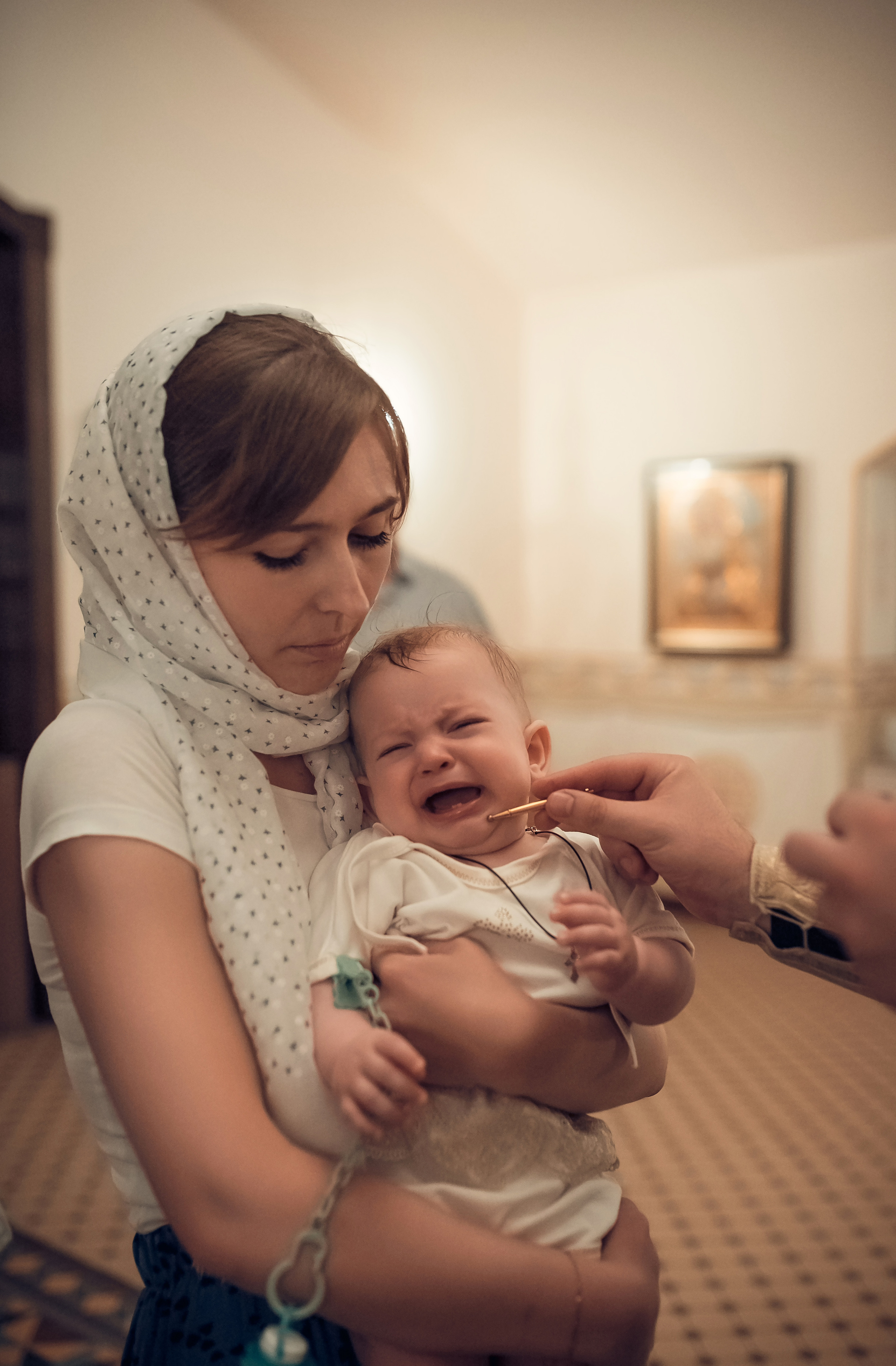 Таинство Крещения Храм Сретения Господня. Семейный фотограф Олеся Батурина Рязань