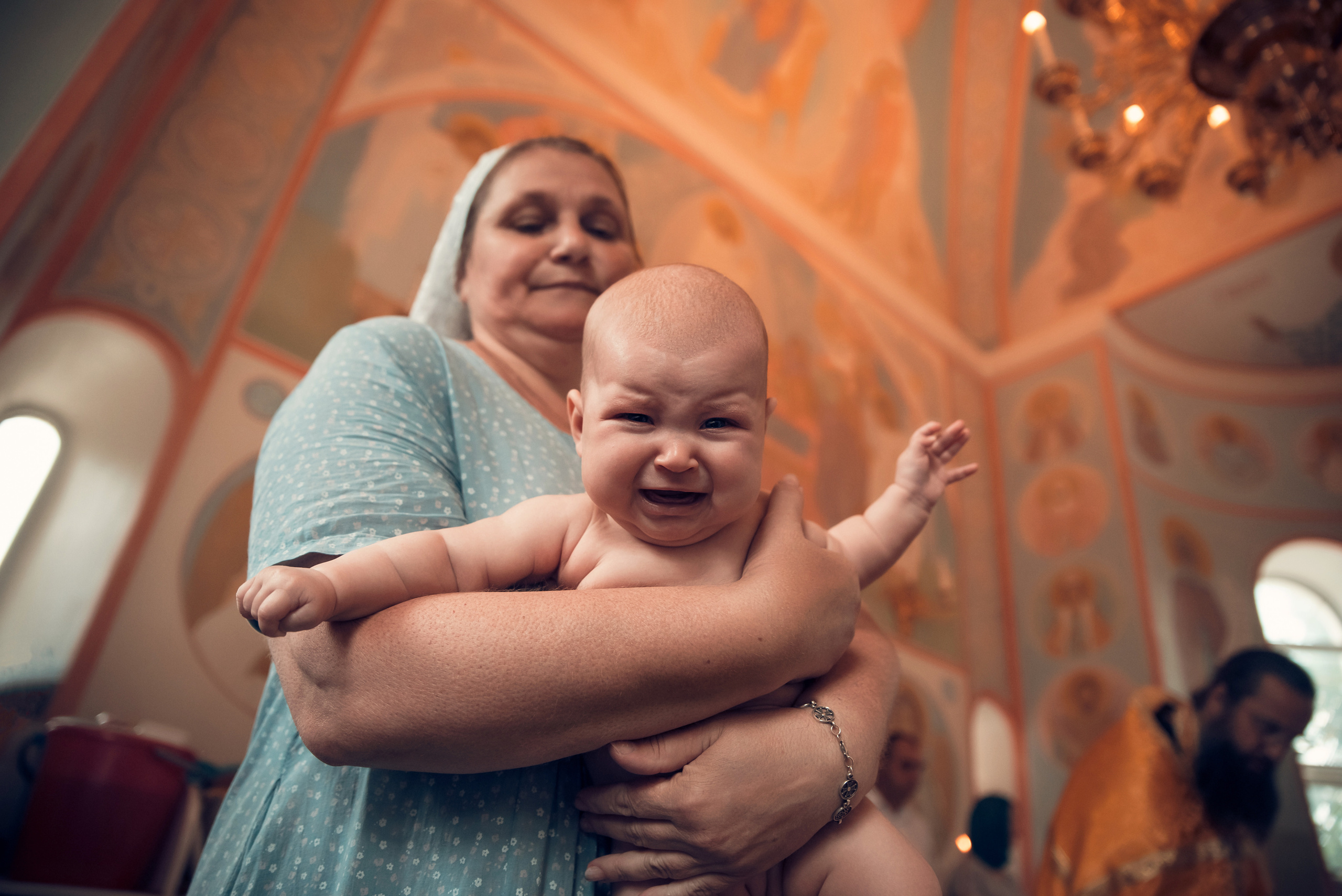 Таинство Крещения Крестовоздвиженский храм. Семейный фотограф Олеся Батурина Рязань