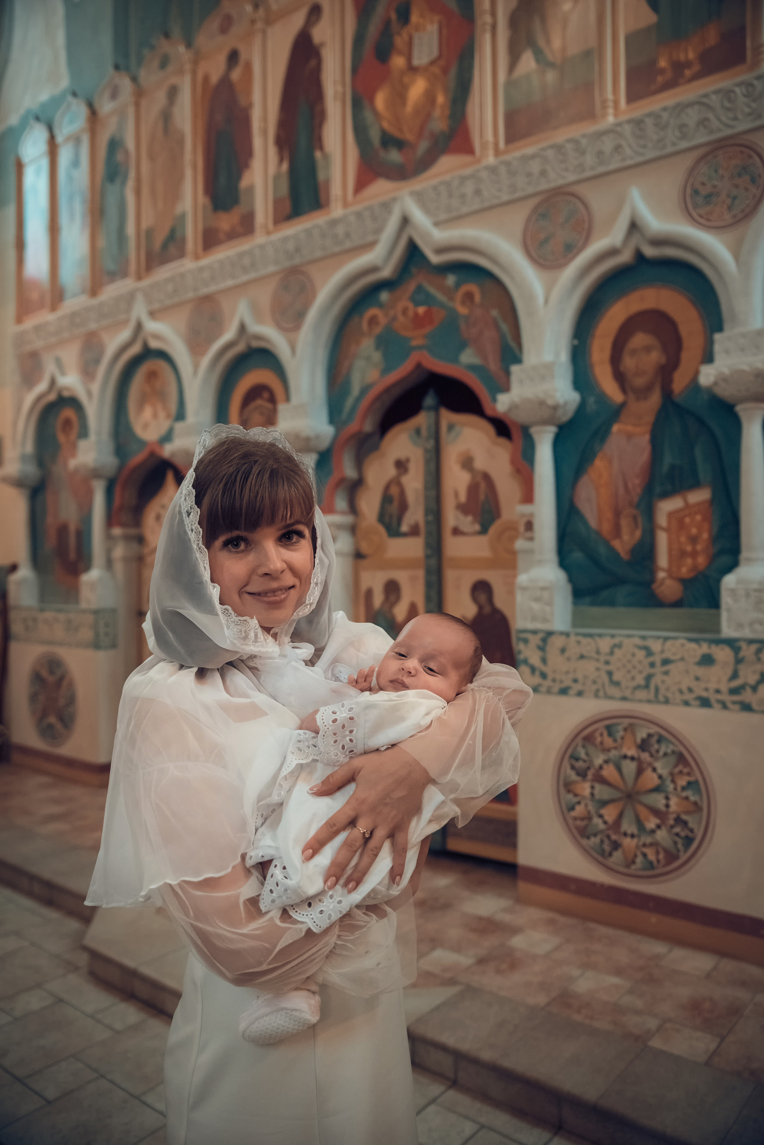 Таинство Крещения Церковь иконы Божией Матери Всецарица. Семейный фотограф Олеся Батурина Рязань