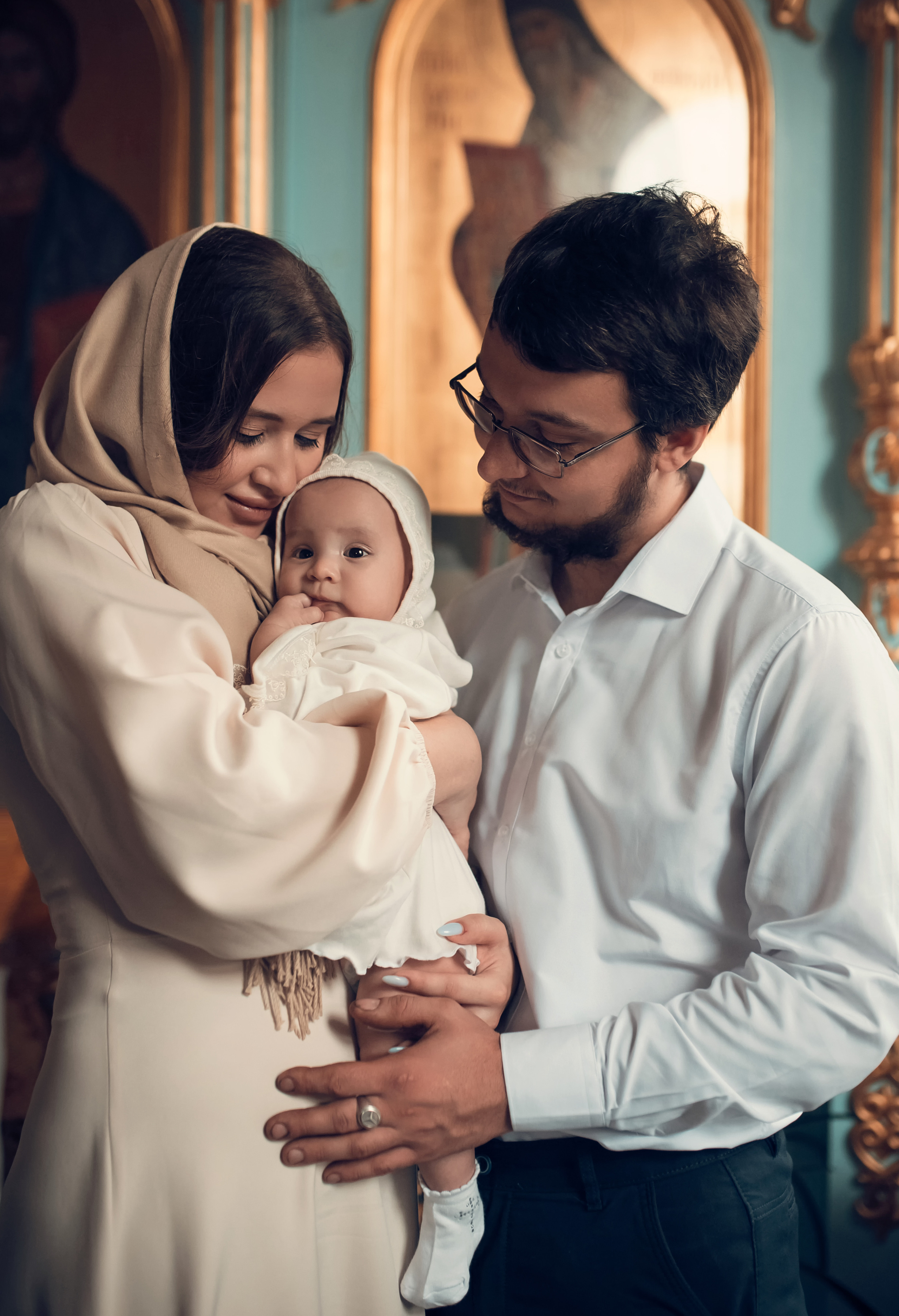 Таинство Крещения Крестовоздвиженский храм. Семейный фотограф Олеся Батурина Рязань