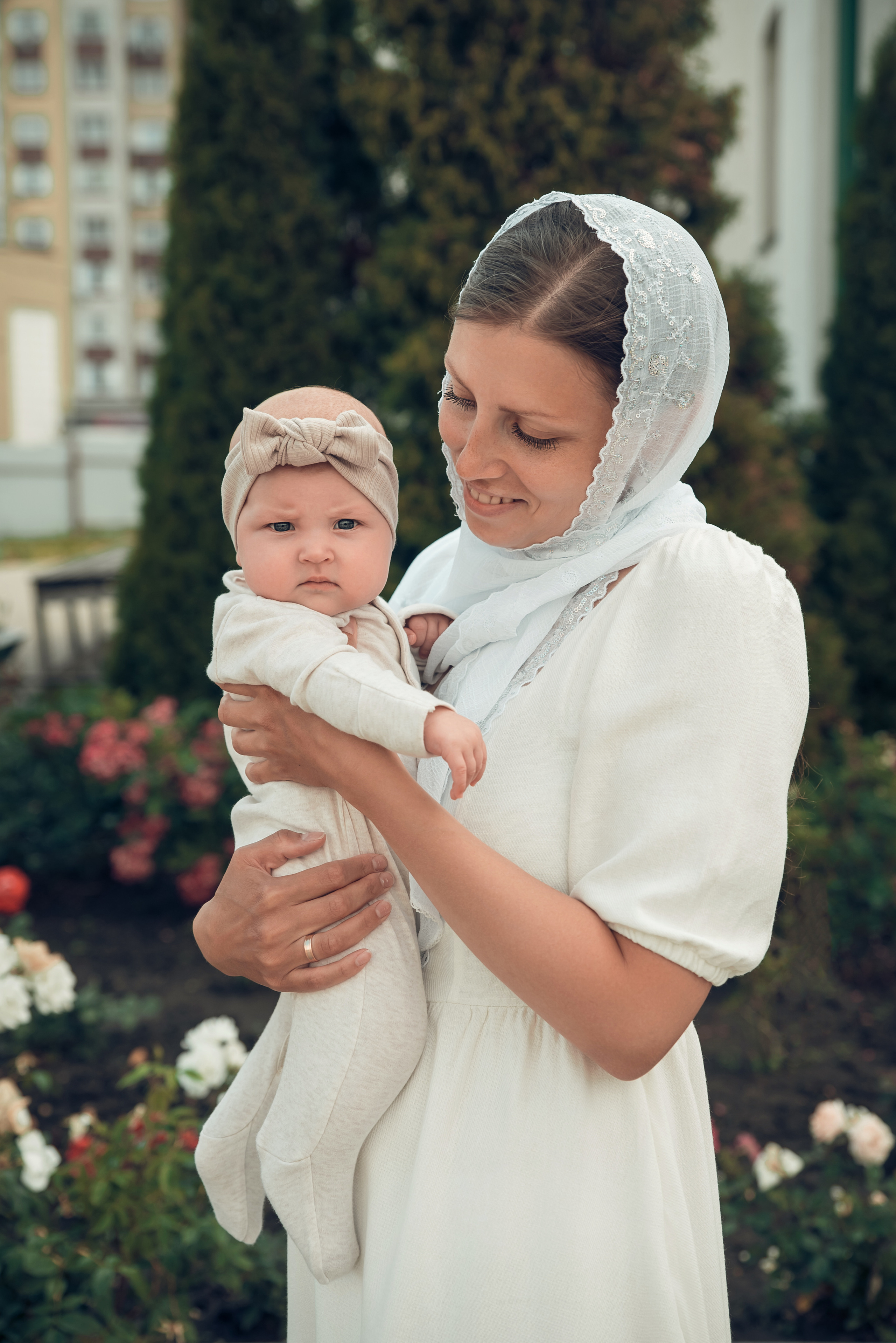 Таинство Крещения Крестовоздвиженский храм. Семейный фотограф Олеся Батурина Рязань