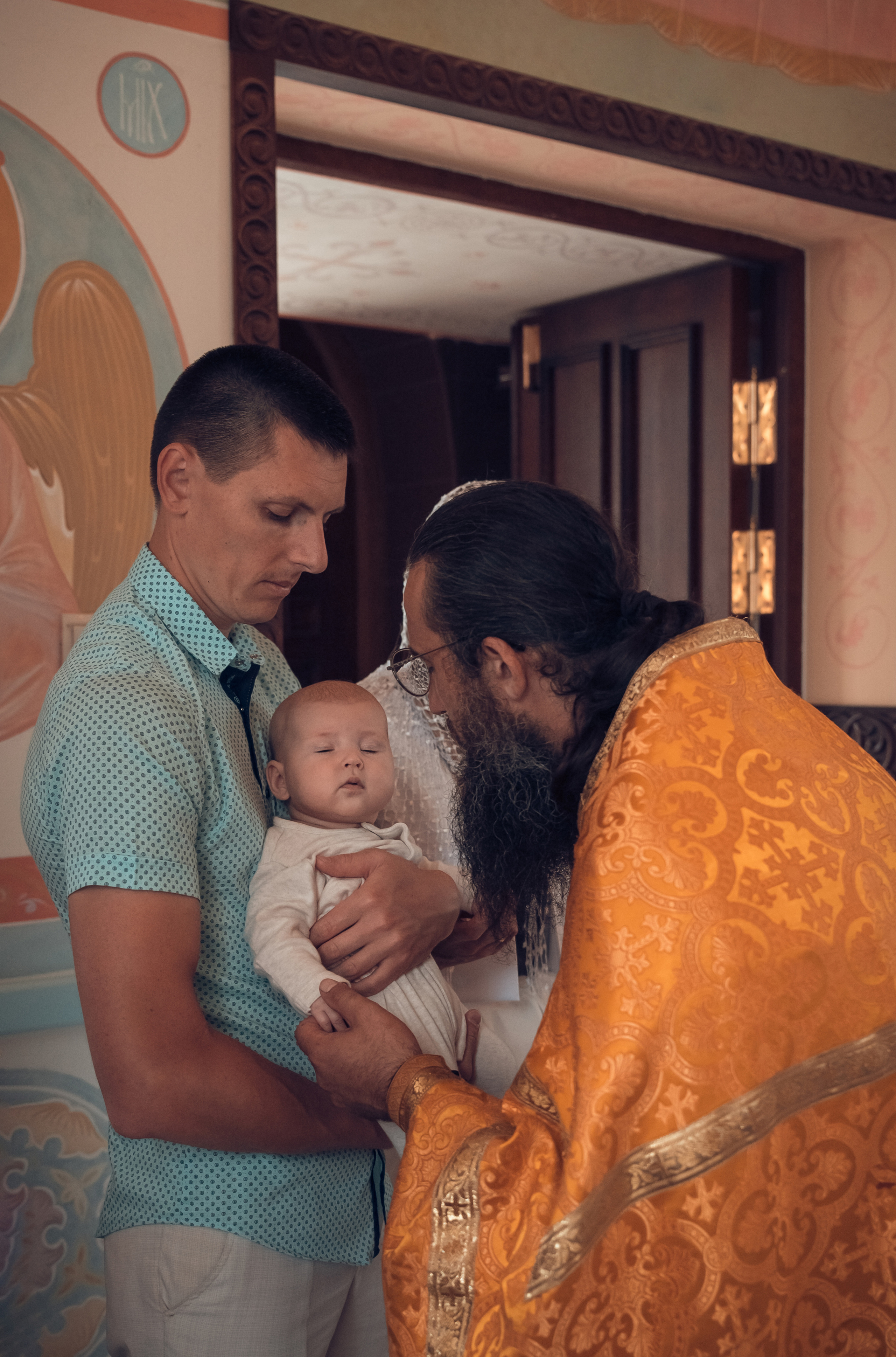 Таинство Крещения Крестовоздвиженский храм. Семейный фотограф Олеся Батурина Рязань