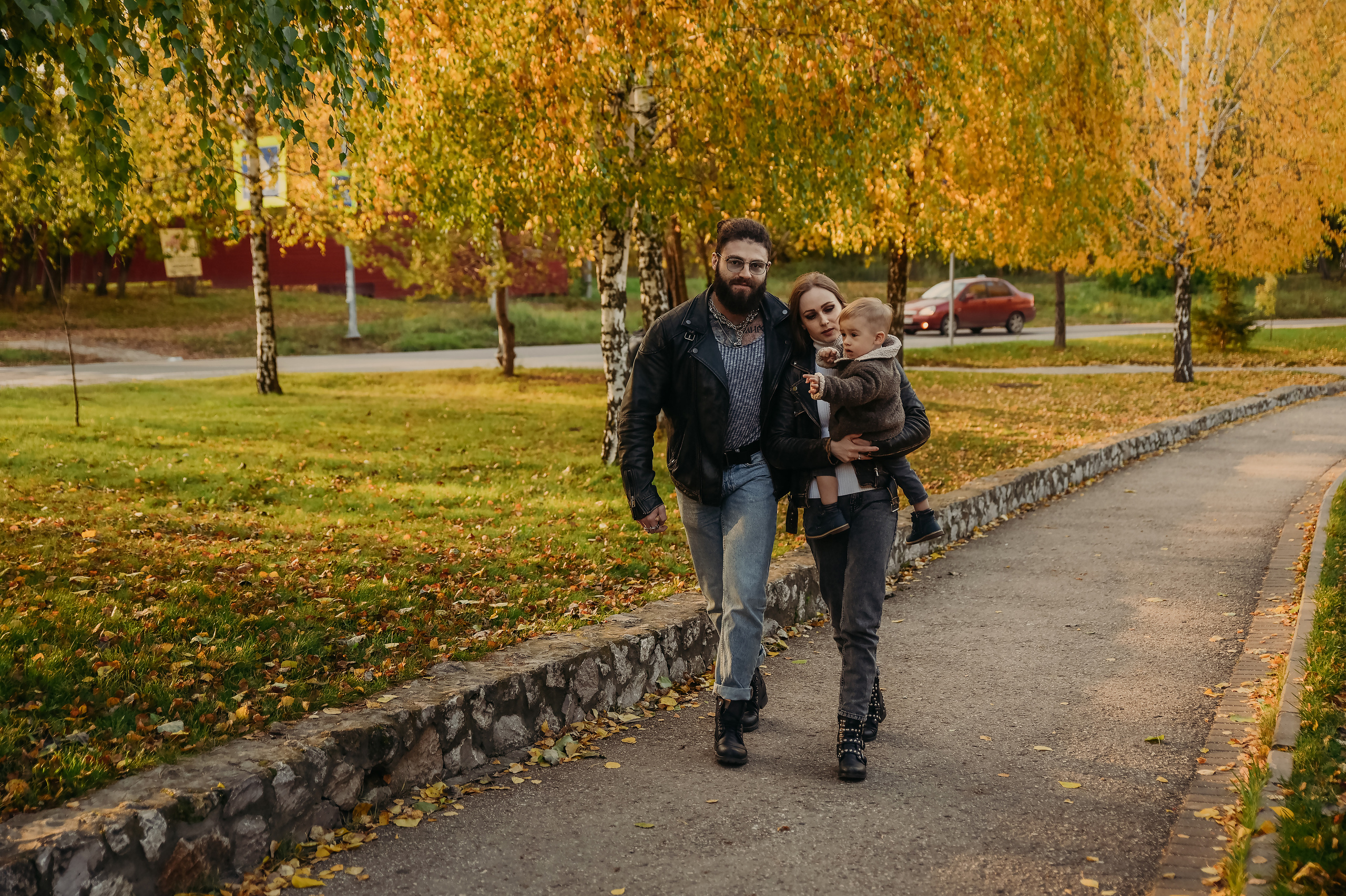 Семейные фотопрогулки. Семейный фотограф Олеся Батурина Рязань