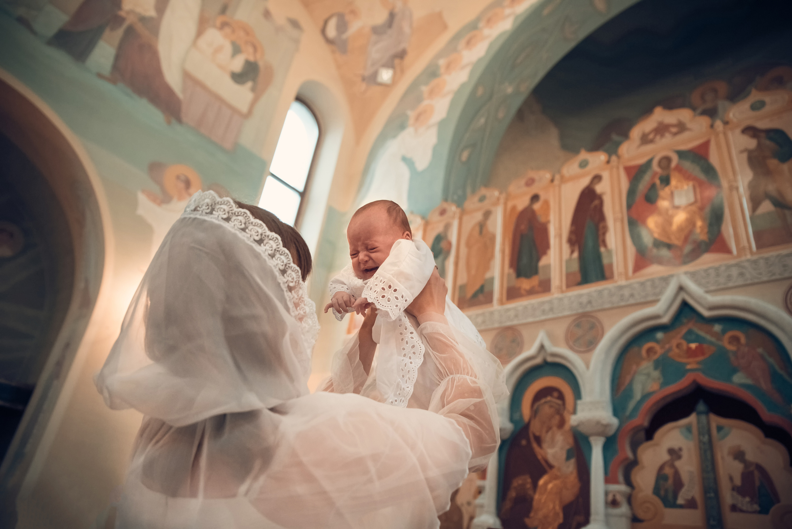 Таинство Крещения Церковь иконы Божией Матери Всецарица. Семейный фотограф Олеся Батурина Рязань