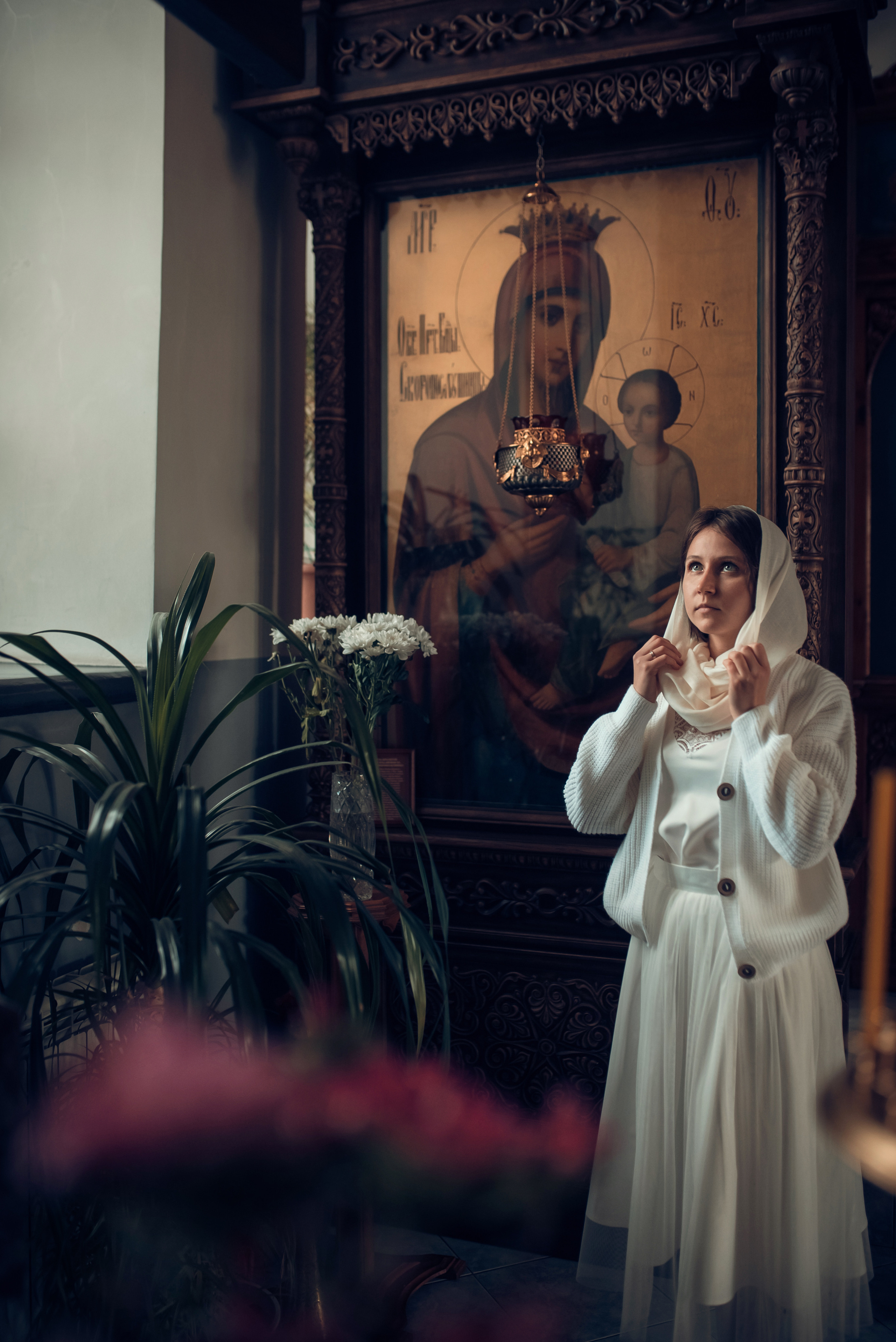 Таинство Венчания Храм Покрова Пресвятой Богородицы. Семейный фотограф Олеся Батурина Рязань