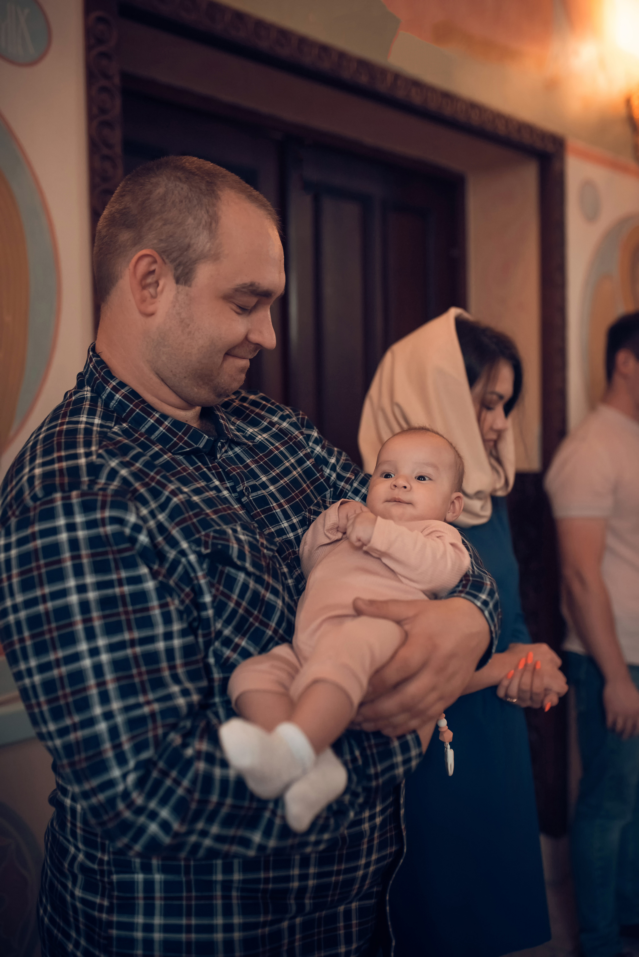 Таинство Крещения Крестовоздвиженский храм. Семейный фотограф Олеся Батурина Рязань