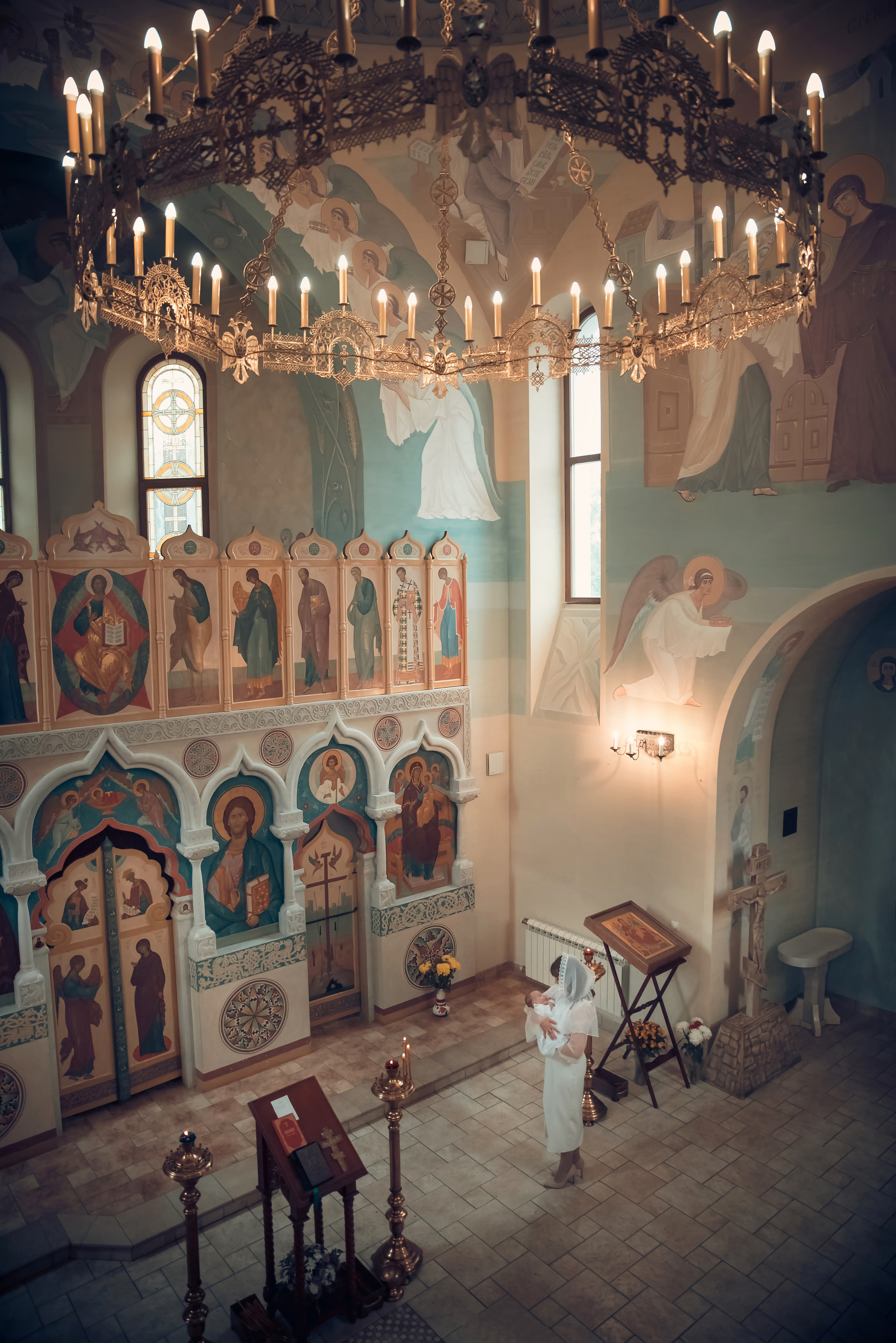 Таинство Крещения Церковь иконы Божией Матери Всецарица. Семейный фотограф Олеся Батурина Рязань