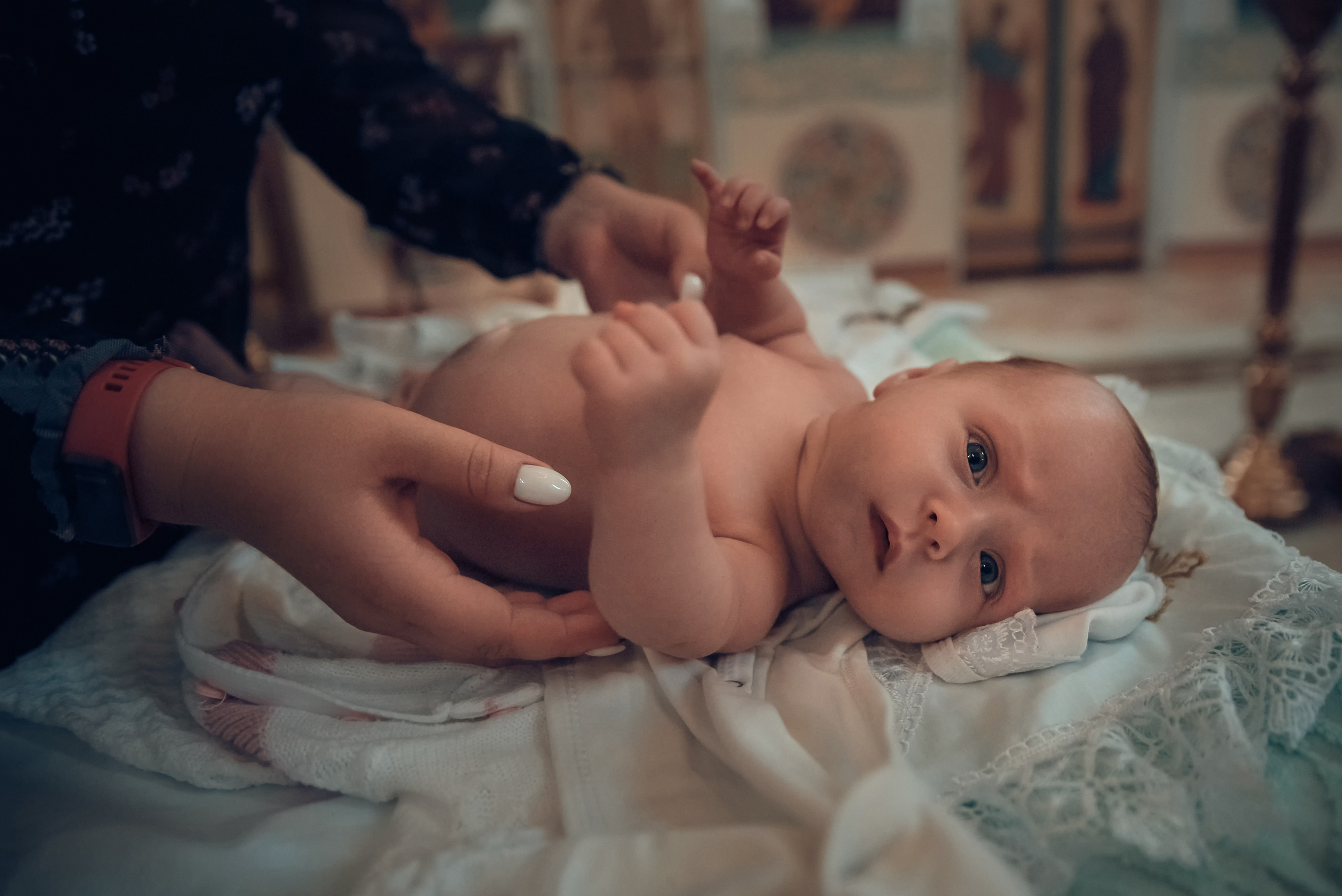 Таинство Крещения Церковь иконы Божией Матери Всецарица. Семейный фотограф Олеся Батурина Рязань