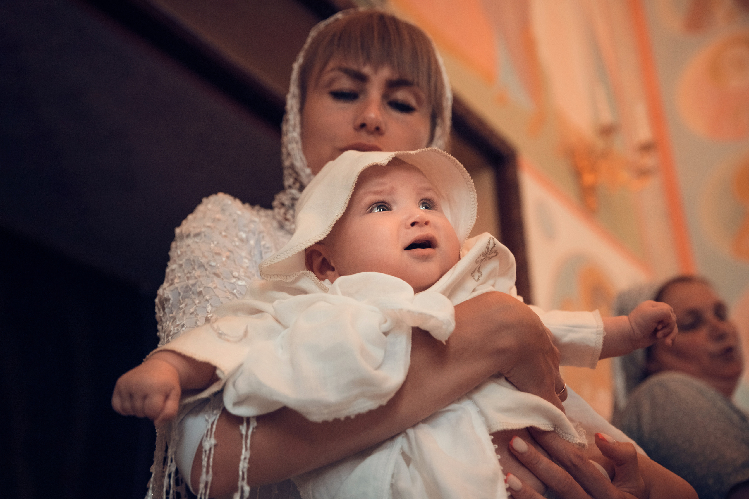 Таинство Крещения Крестовоздвиженский храм. Семейный фотограф Олеся Батурина Рязань