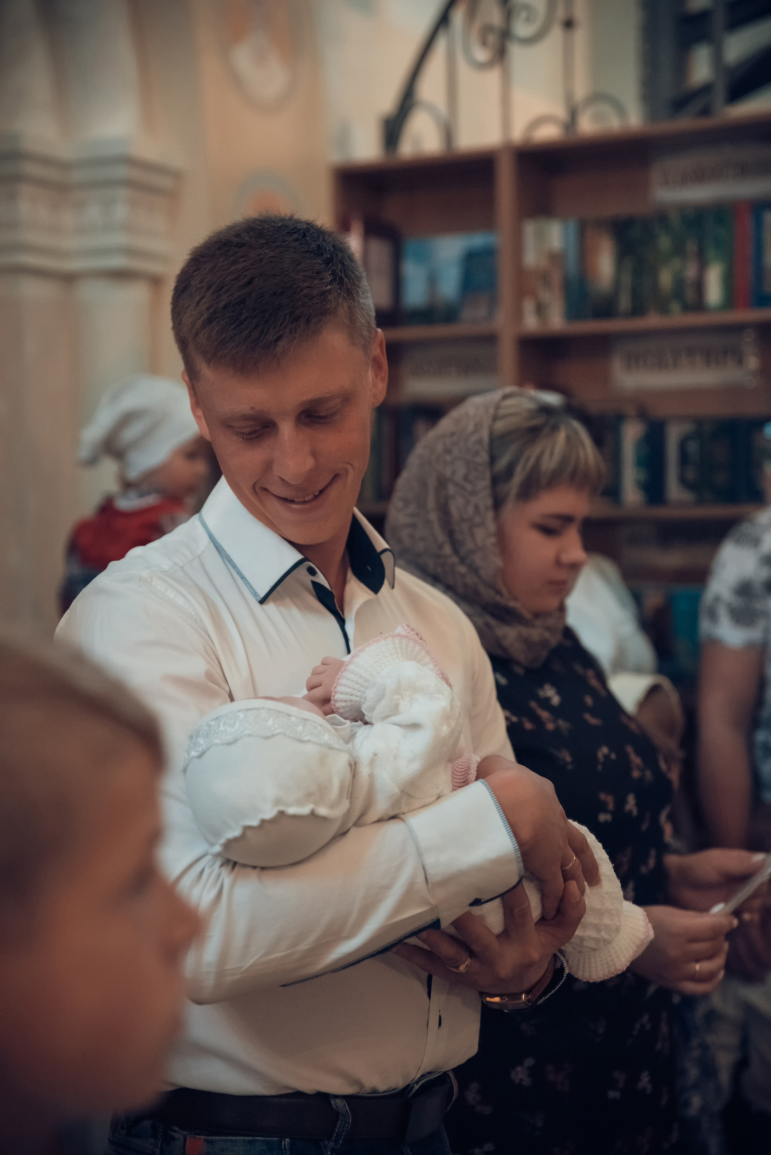 Таинство Крещения Церковь иконы Божией Матери Всецарица. Семейный фотограф Олеся Батурина Рязань