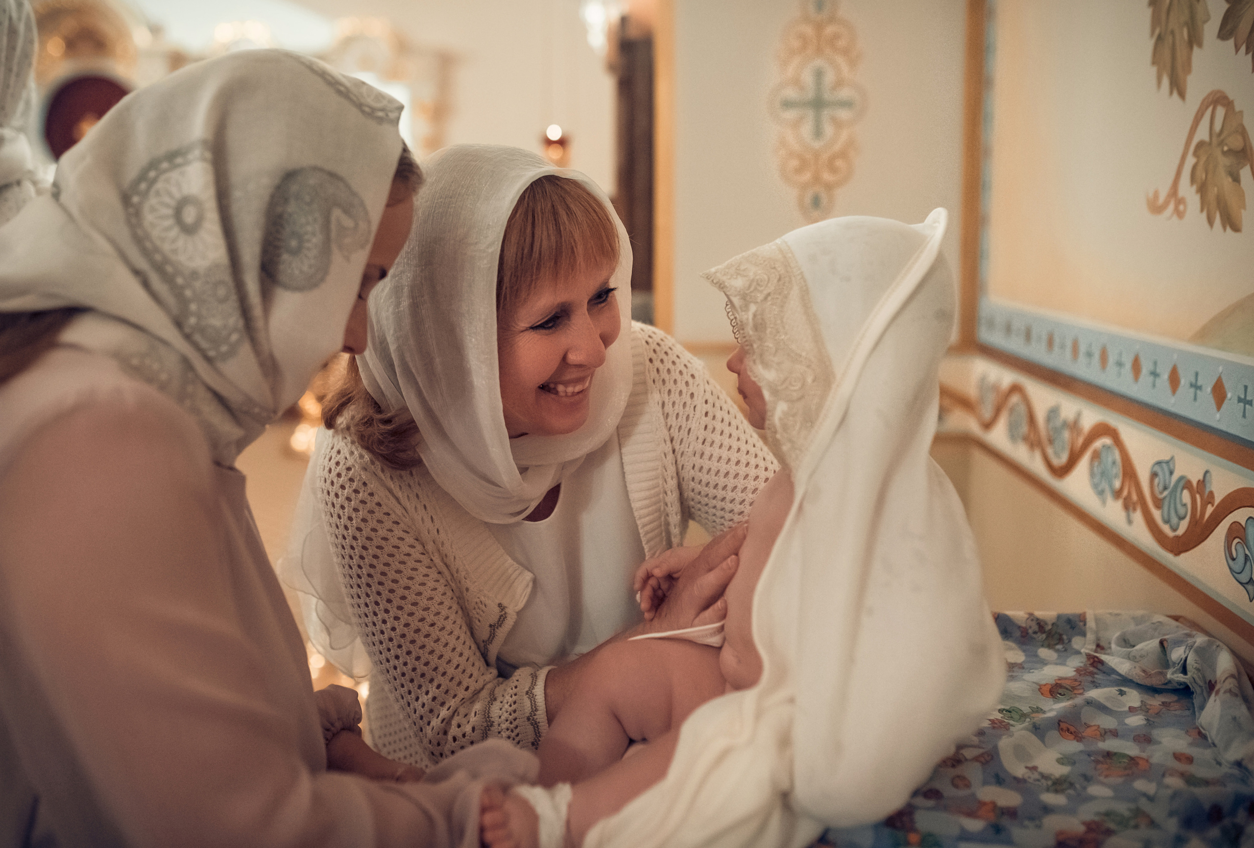 Таинство Крещения Храм Сретения Господня. Семейный фотограф Олеся Батурина Рязань