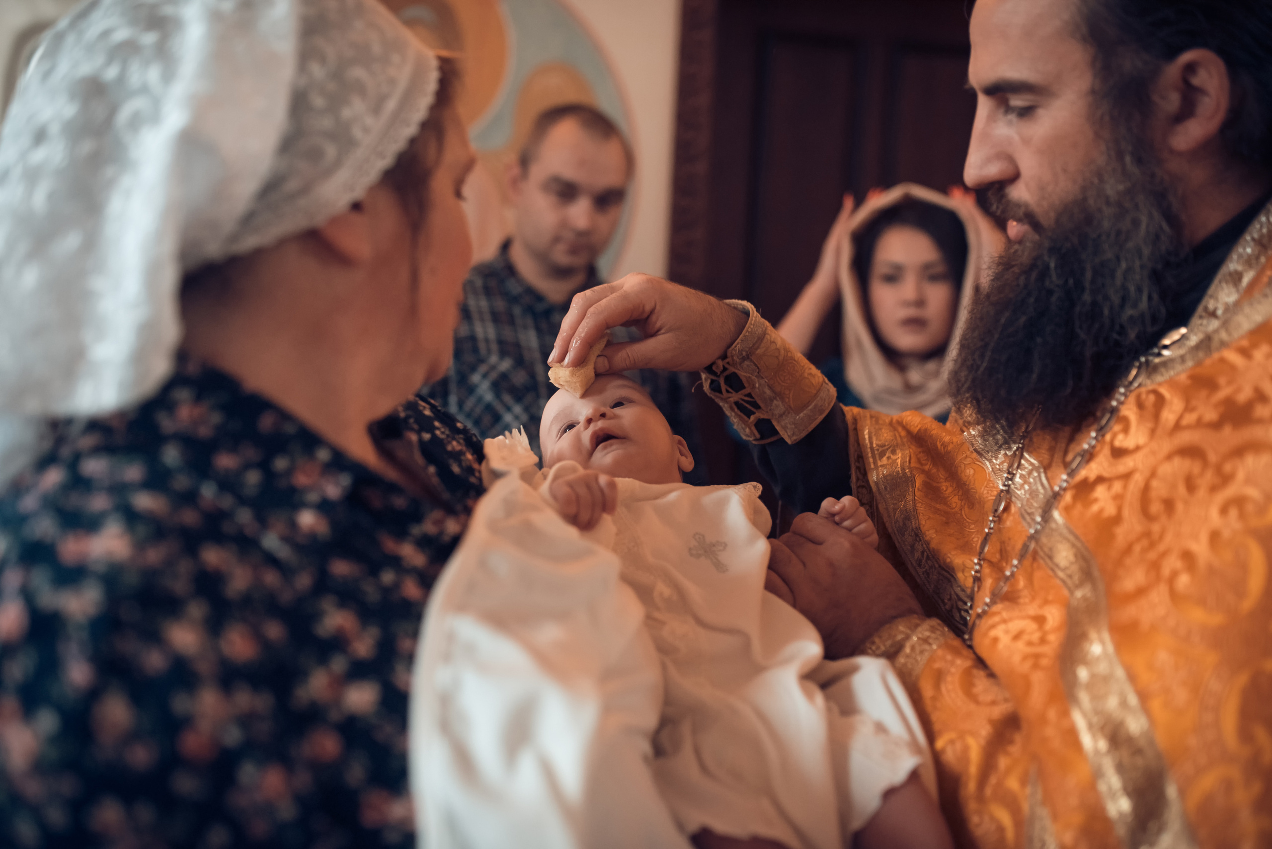 Таинство Крещения Крестовоздвиженский храм. Семейный фотограф Олеся Батурина Рязань