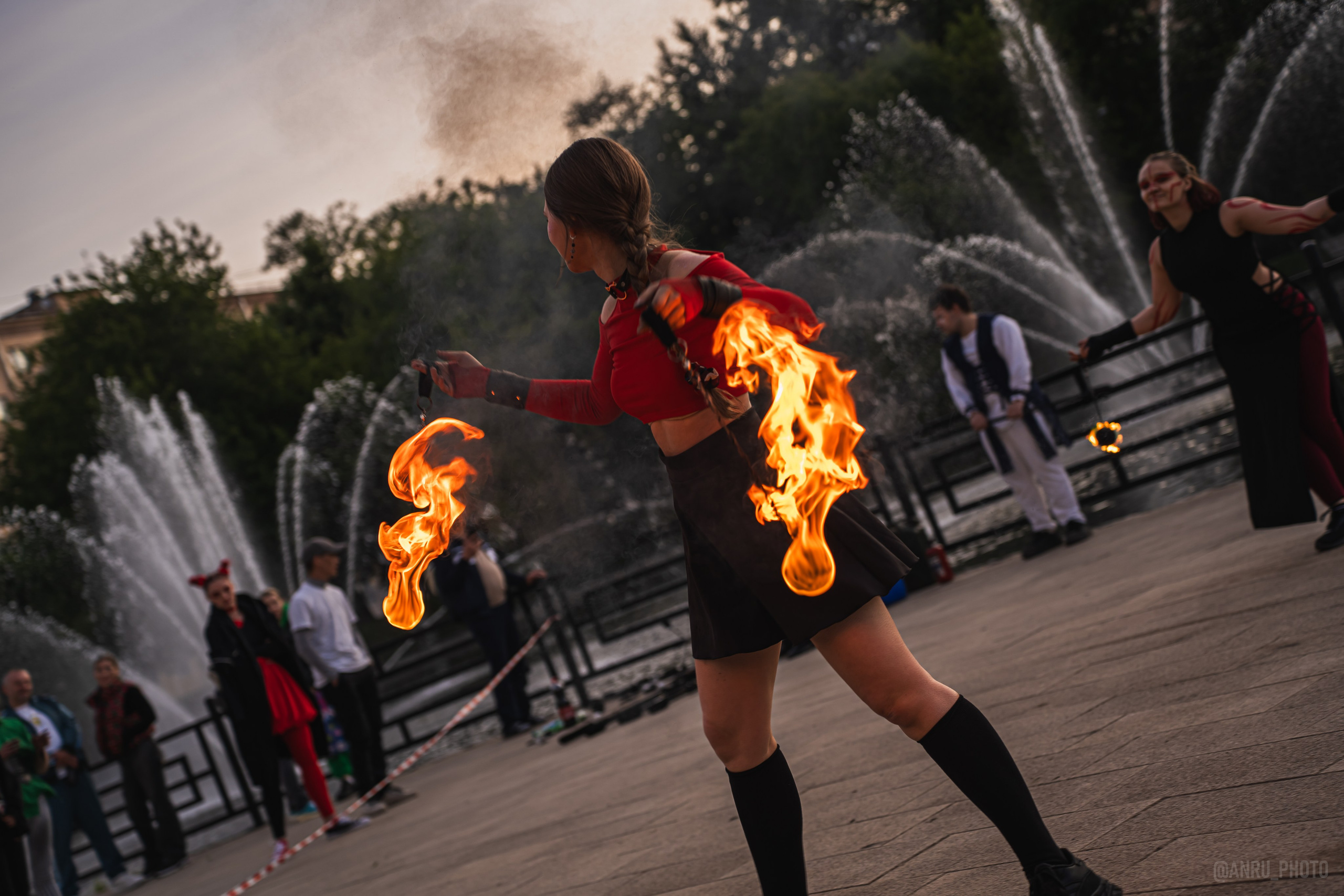 «FIRE FAMILY» Фаершоу. Репортажный фотограф Анастасия Рубцова