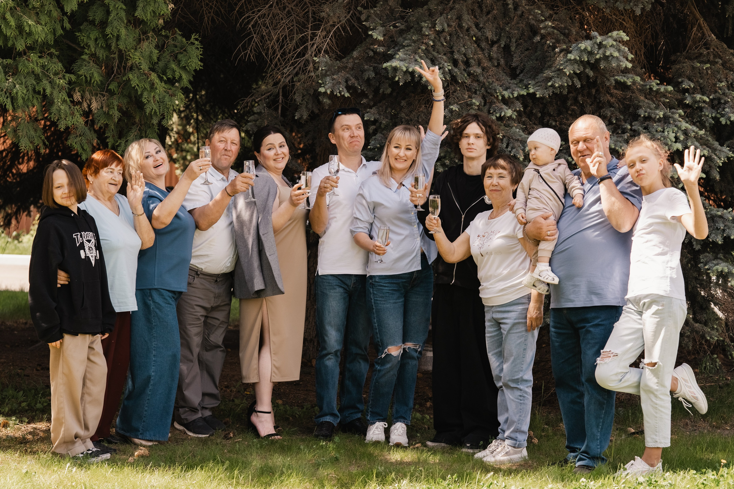 Большие семьи