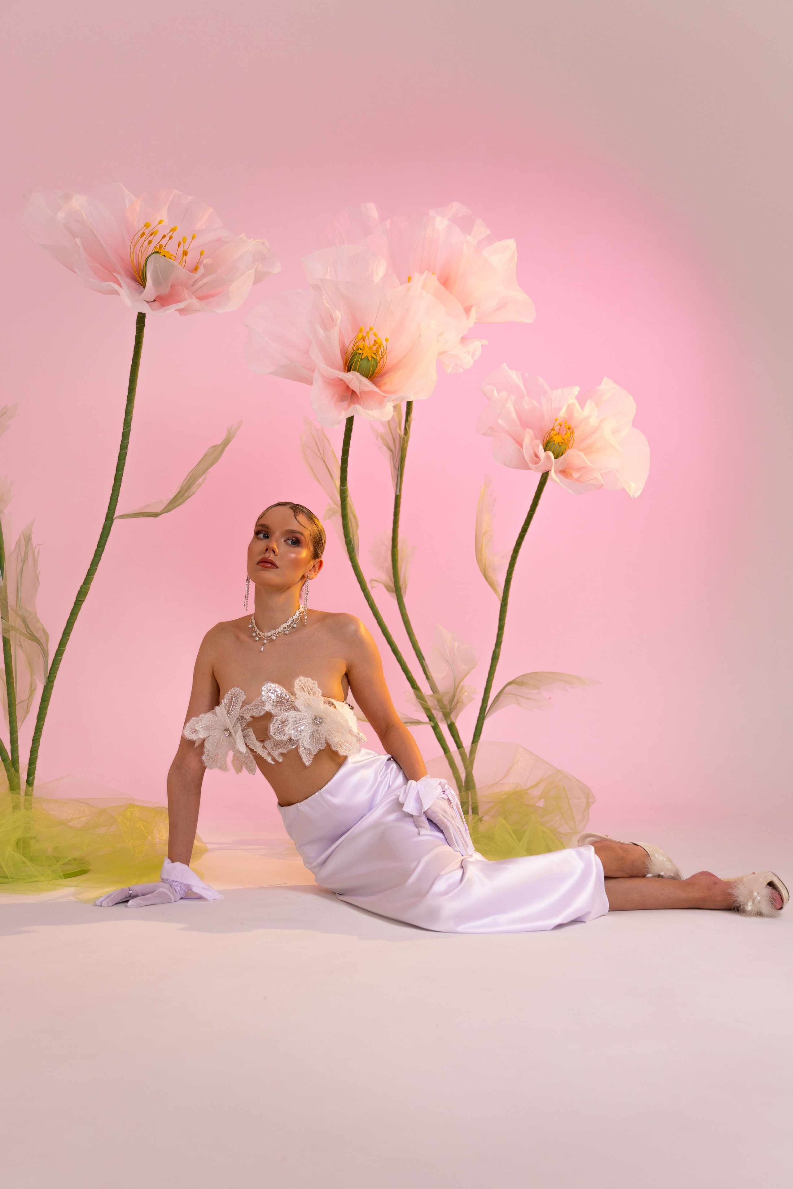 Цветочная фея. Фотограф в Москве Зябченко Екатерина. Съемки беременности, love story, семейный, портреты в студии и на улице