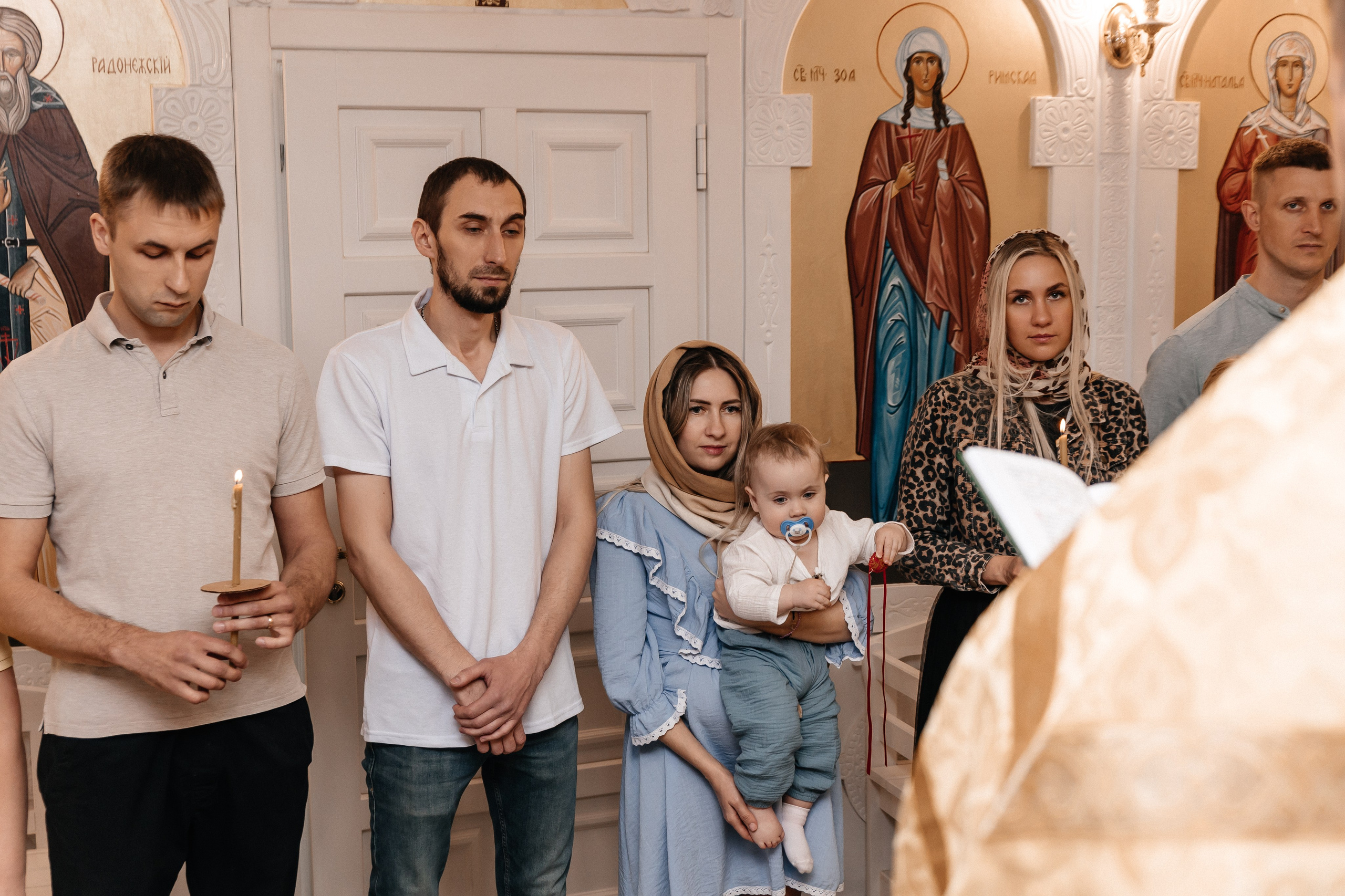 Крещение Влада. Семейный фотограф Минск Усова Ольга