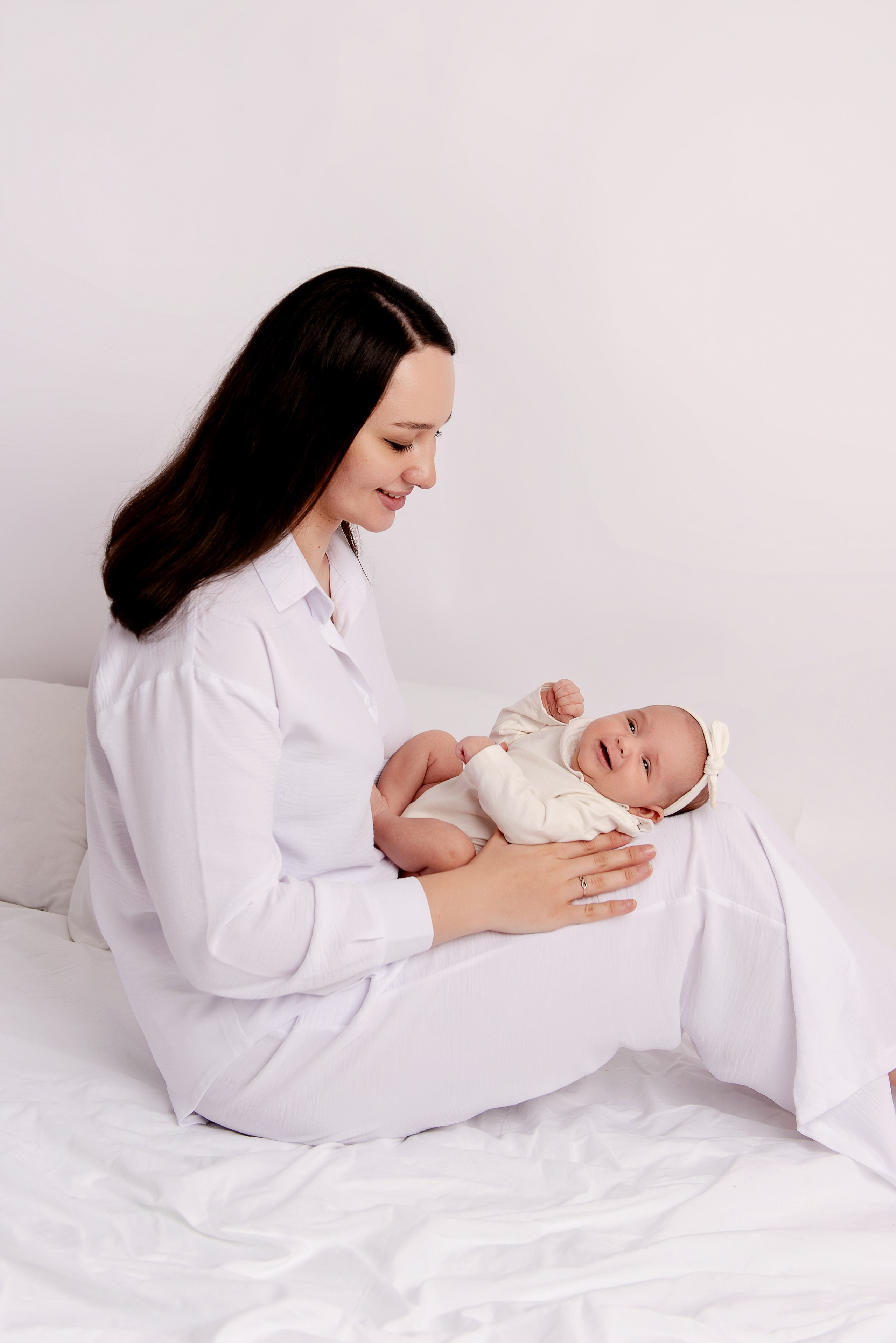 Майя 1,5 месяца. Детский фотограф в Долгопрудном и Москве