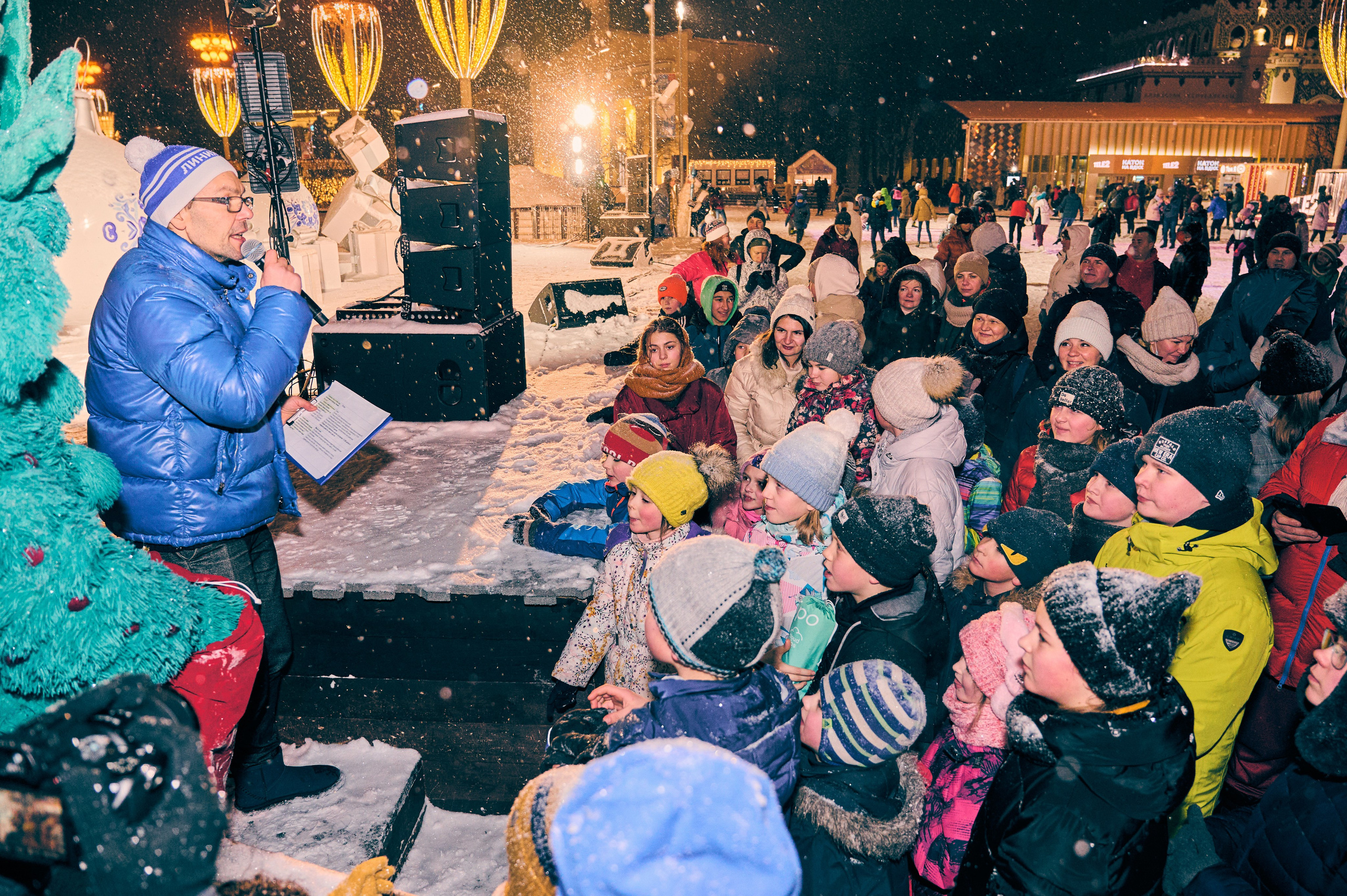 Линия жизни и Дед Мороз на ВДНХ. Никита Хохловский фото и видео продакшн