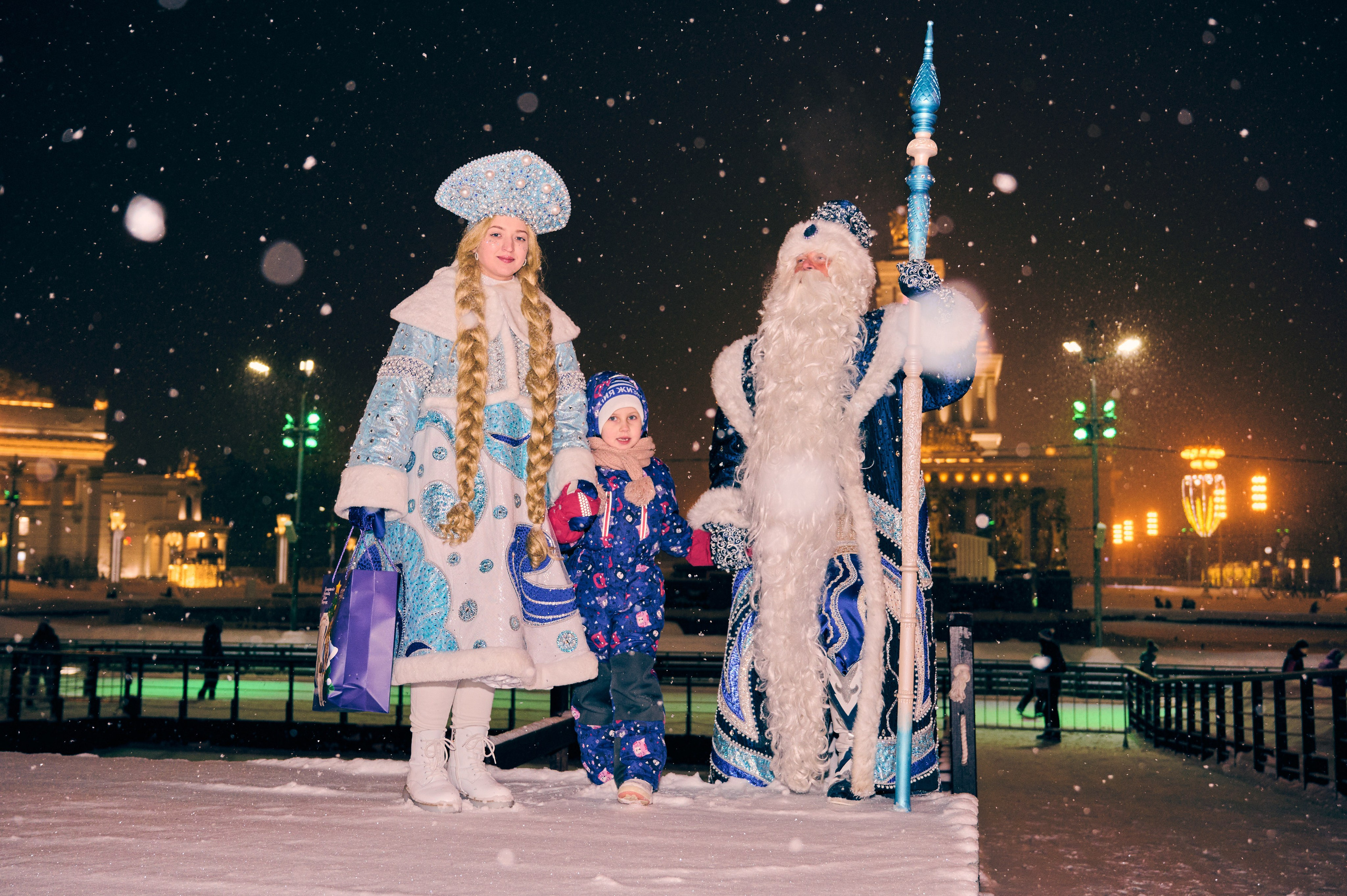 Линия жизни и Дед Мороз на ВДНХ. Никита Хохловский фото и видео продакшн