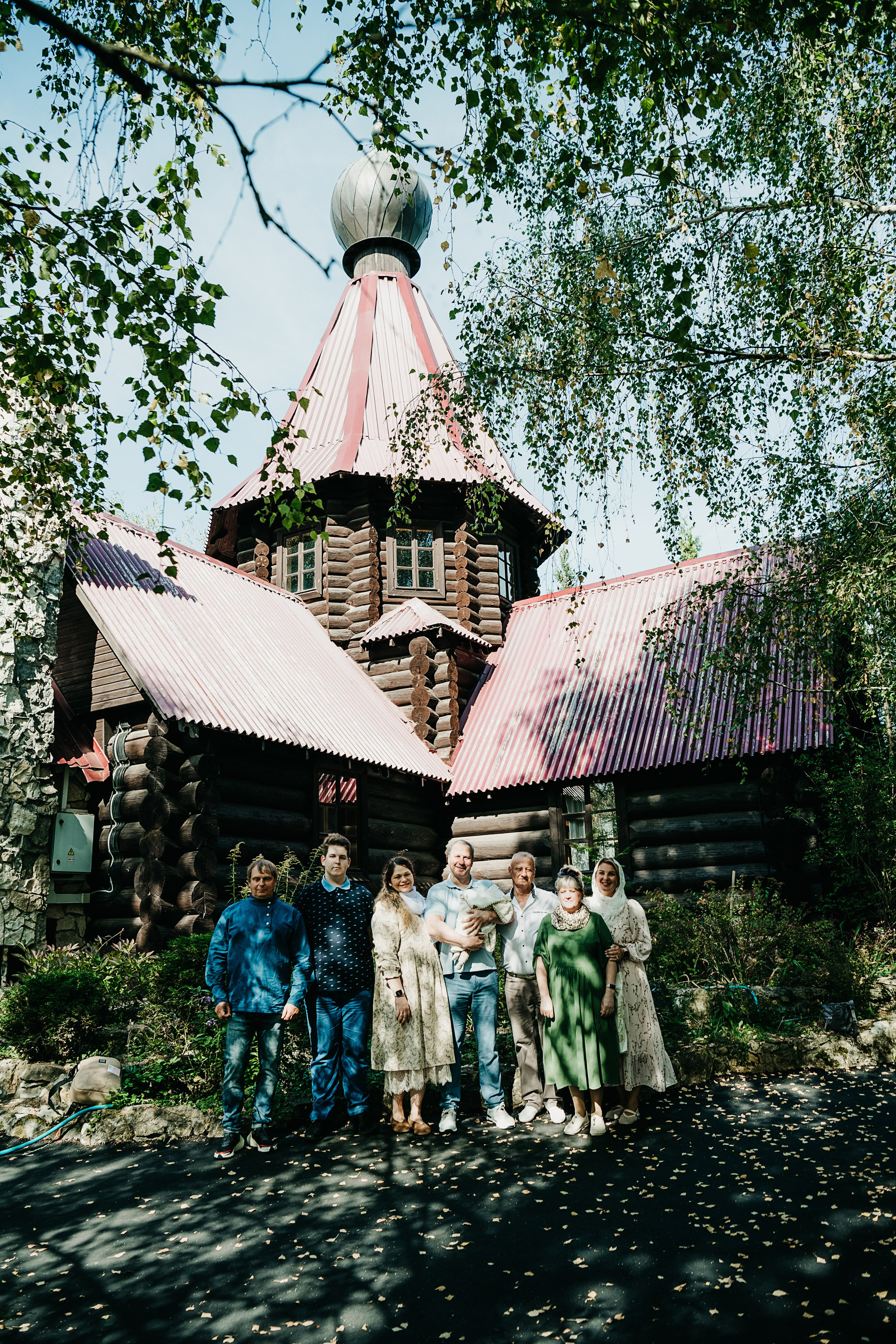 Крещение Елизаветы. Фотограф на выписку из роддома в Москве и МО