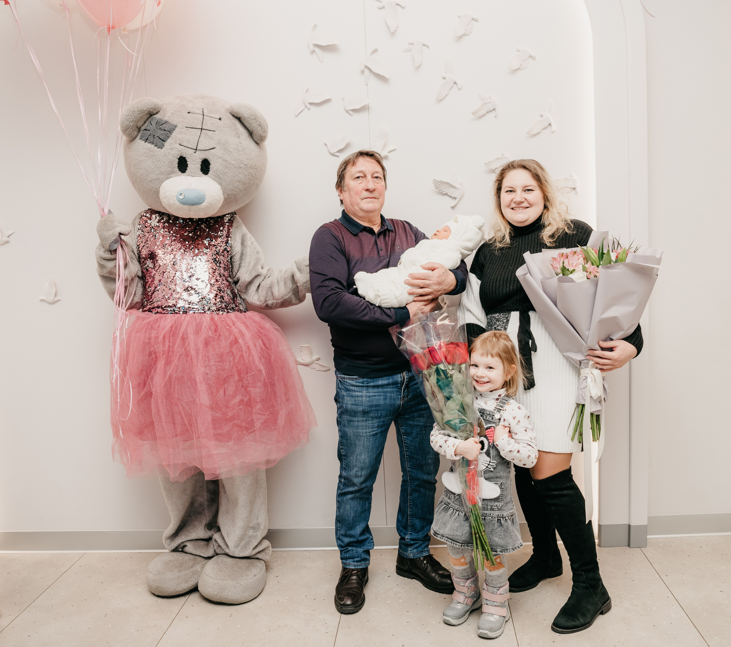 Выписка Александры. Фотограф на выписку из роддома в Москве и МО