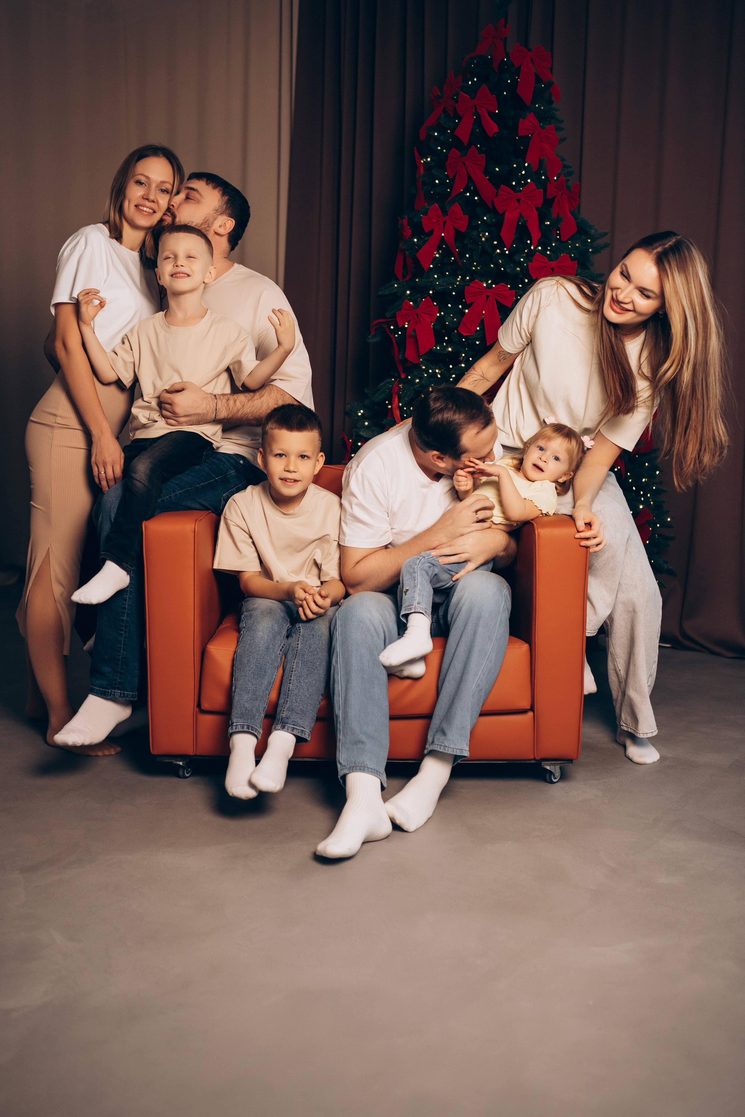 Новогодняя история. Семейная съемка — это красивый способ признаться своей семье в любви