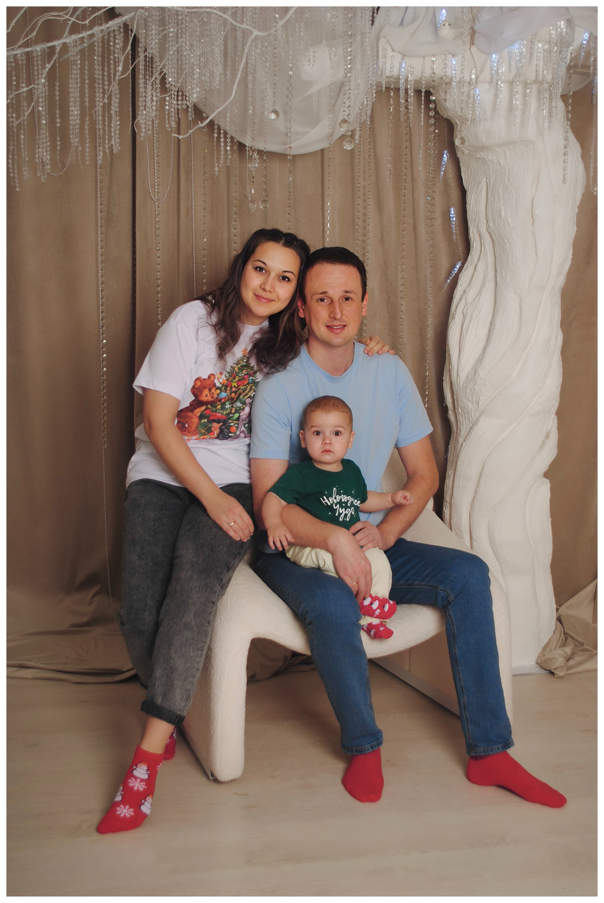 Дарья и семья. Фотограф Мария Мусаелян