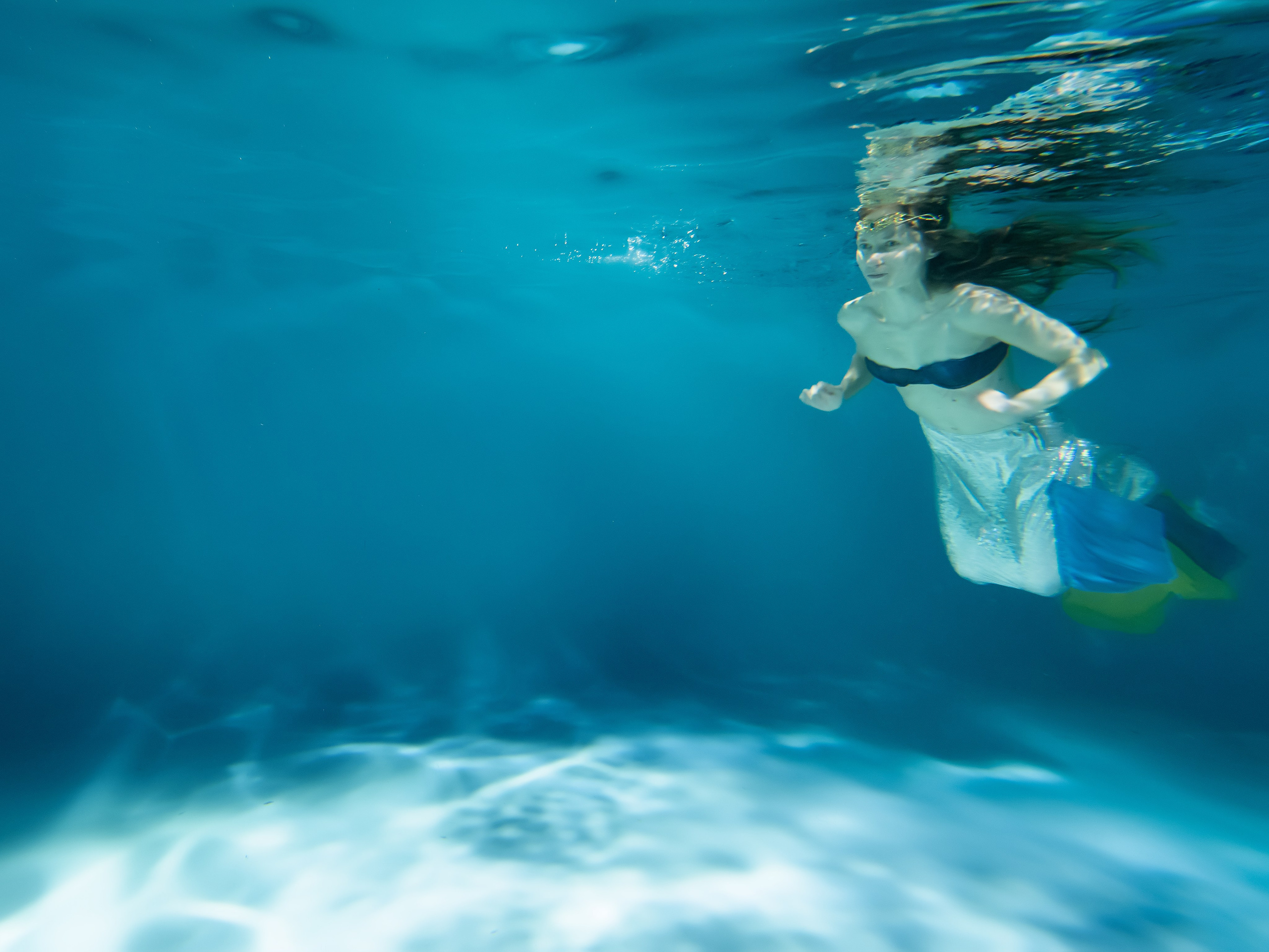 Подводные сьемки в OceanStars. Творческие сьемки