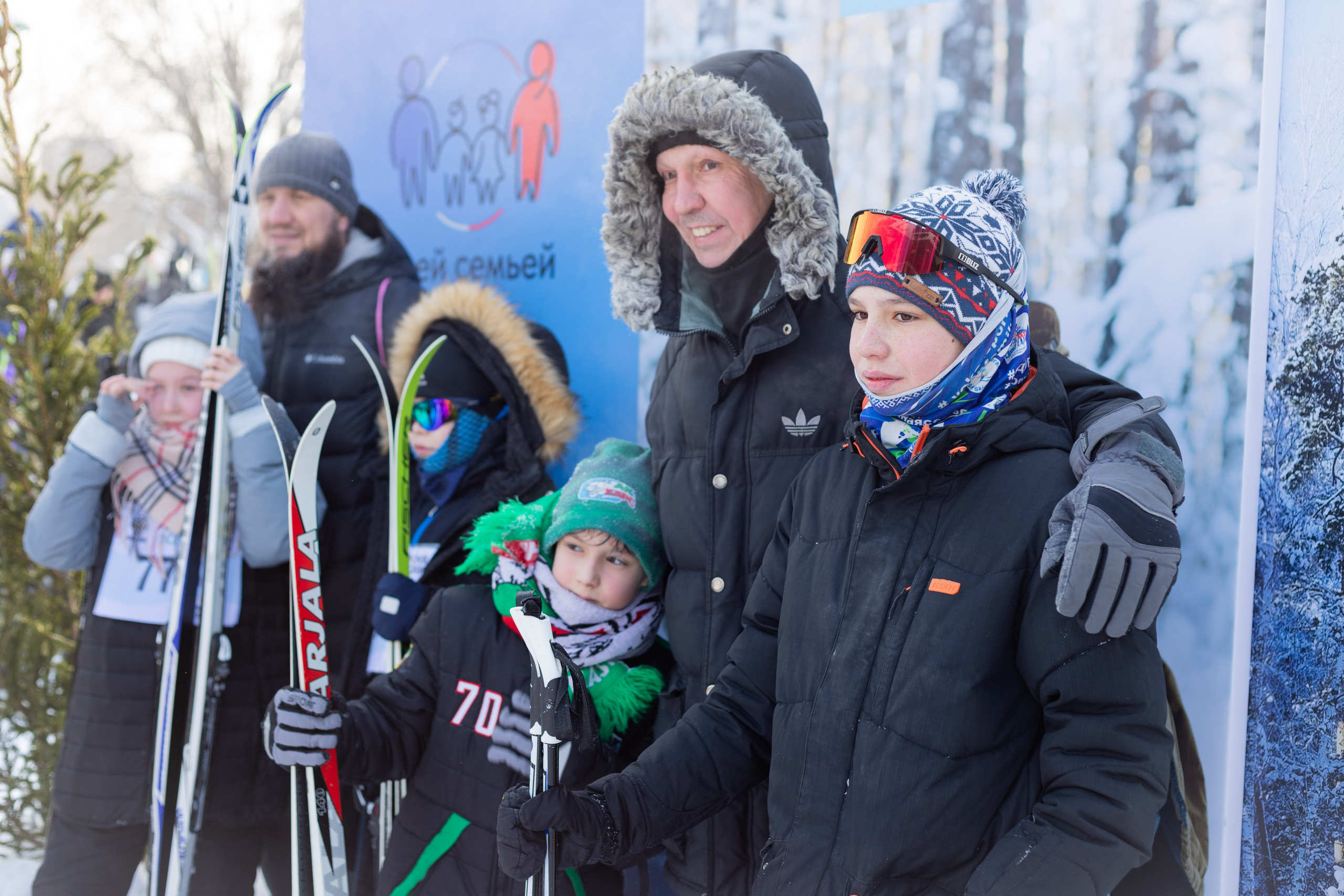 Лыжня России 2024. Портретный и репортажный фотограф Елизавета Рудовская|Казань