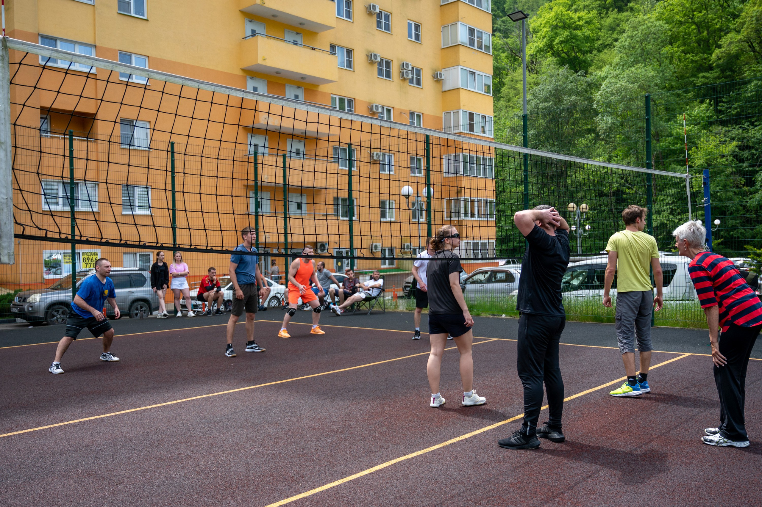 Турнир по Волейболу. Фотографирую счастливых людей в Сочи