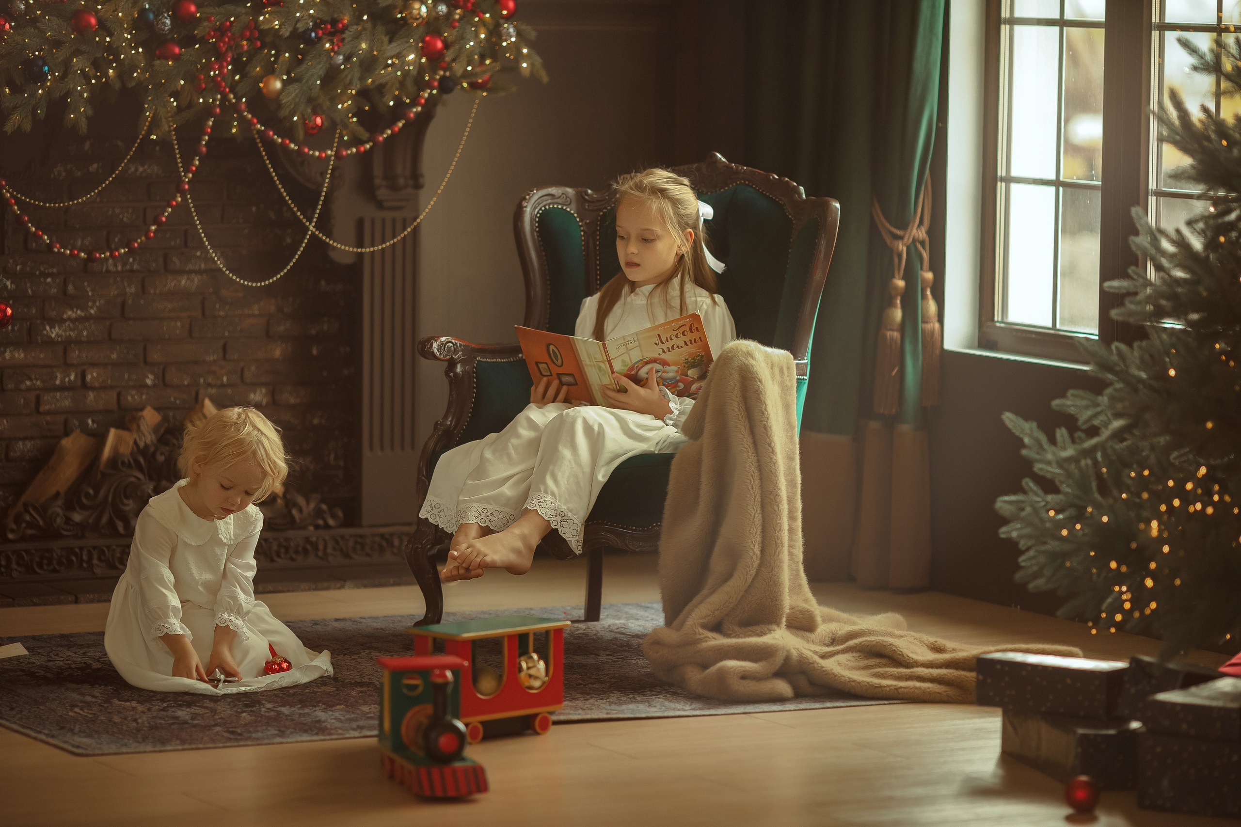 Новогоднее утро. Семейный и детский фотограф в Крыму Екатерина Швец