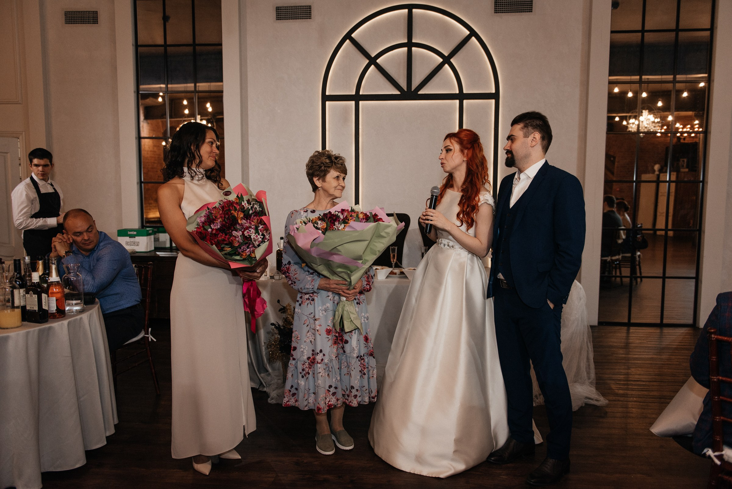 свадебный банкет в Весеннем Лофте