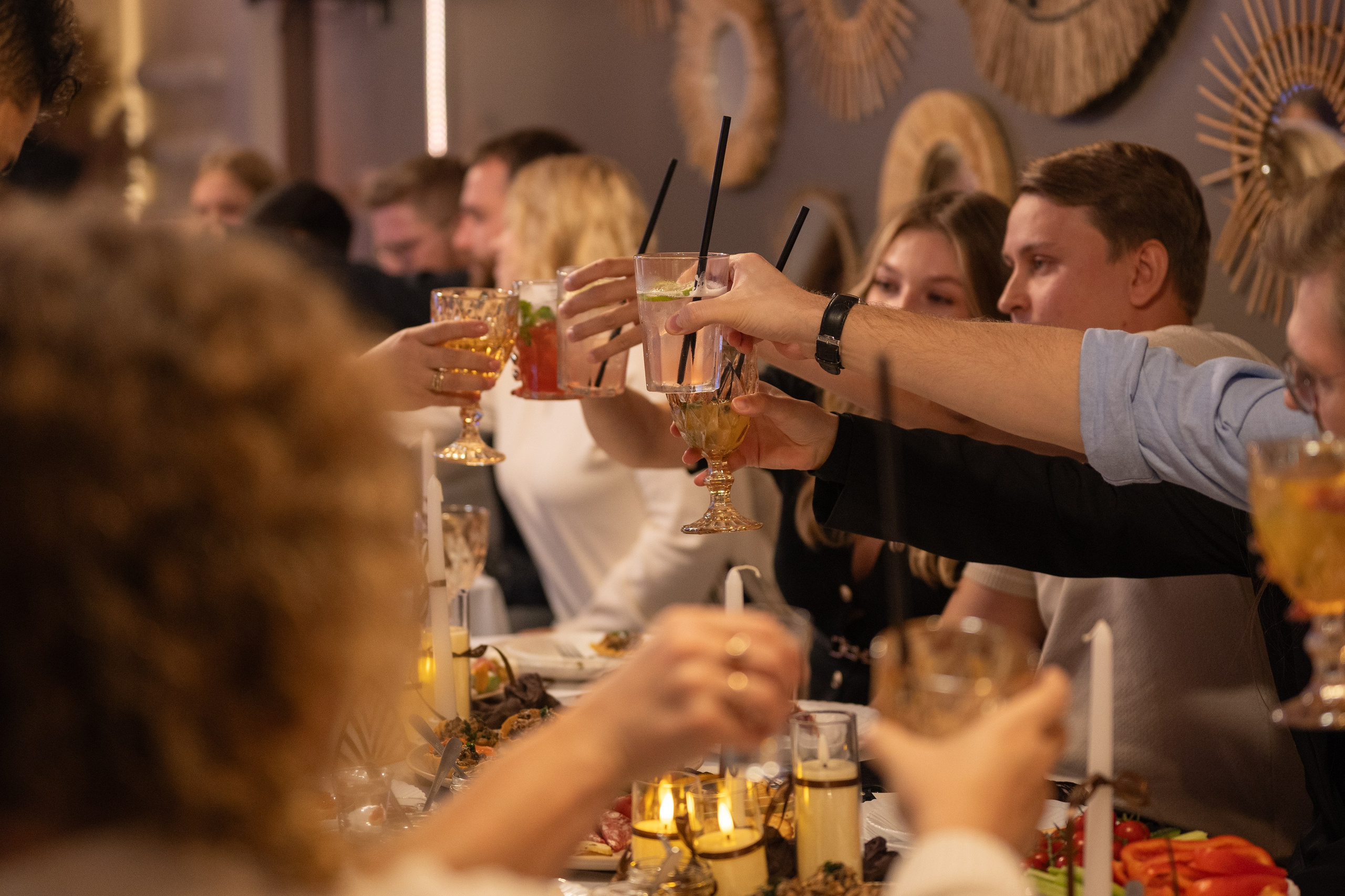 День рождения Екатерины в кругу семьи и друзей. Фотограф и видеограф в Москве Анна Матюхина