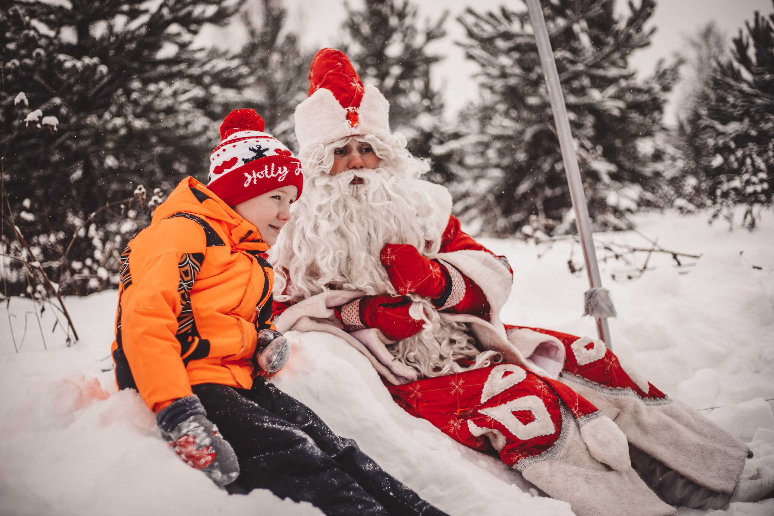 Фотопроект - Волшебная встреча с Дедом Морозом. Семейный и женский фотограф Кемерово Мария Степ