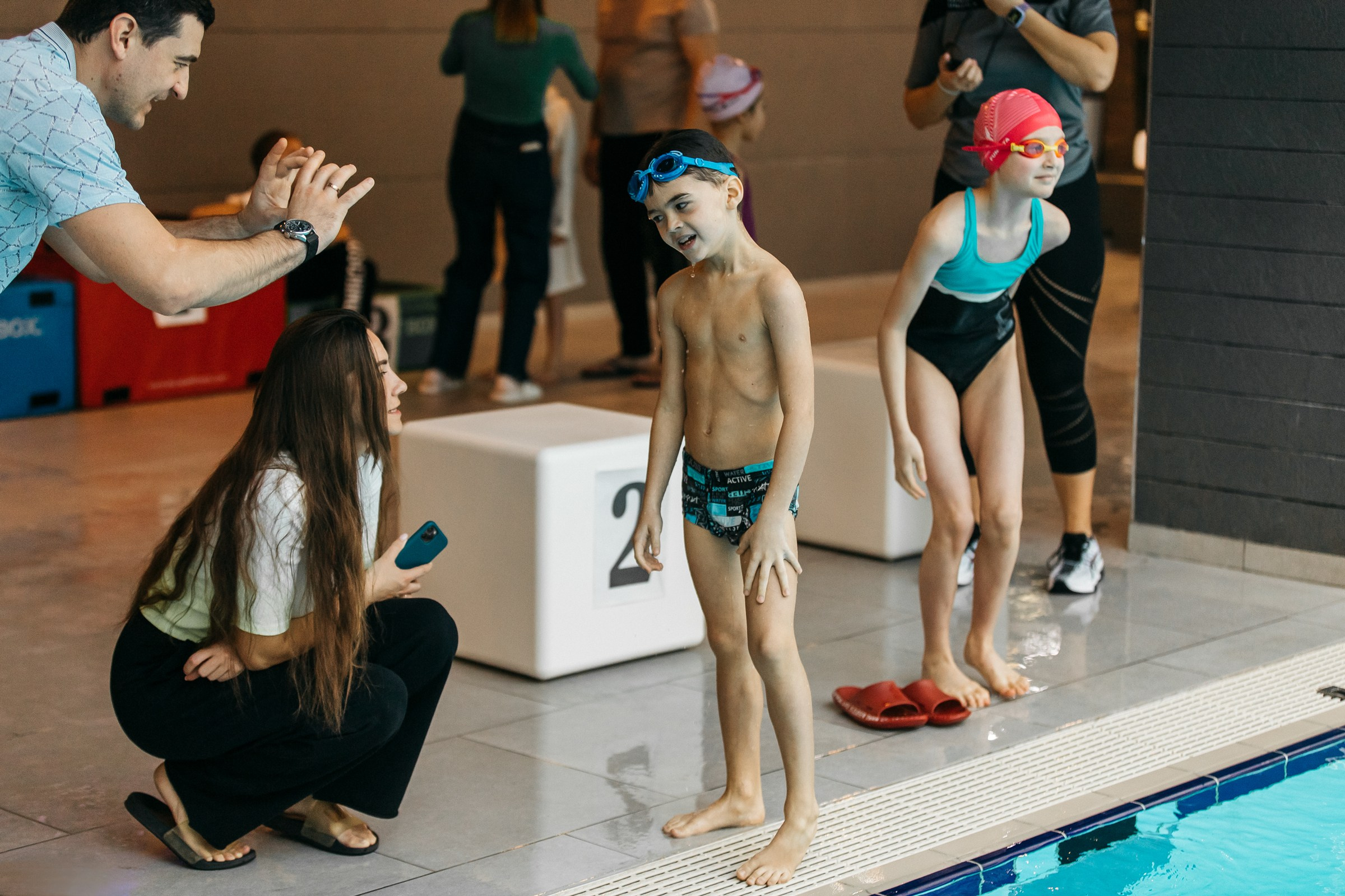 Соревнования по плаванию (зима)