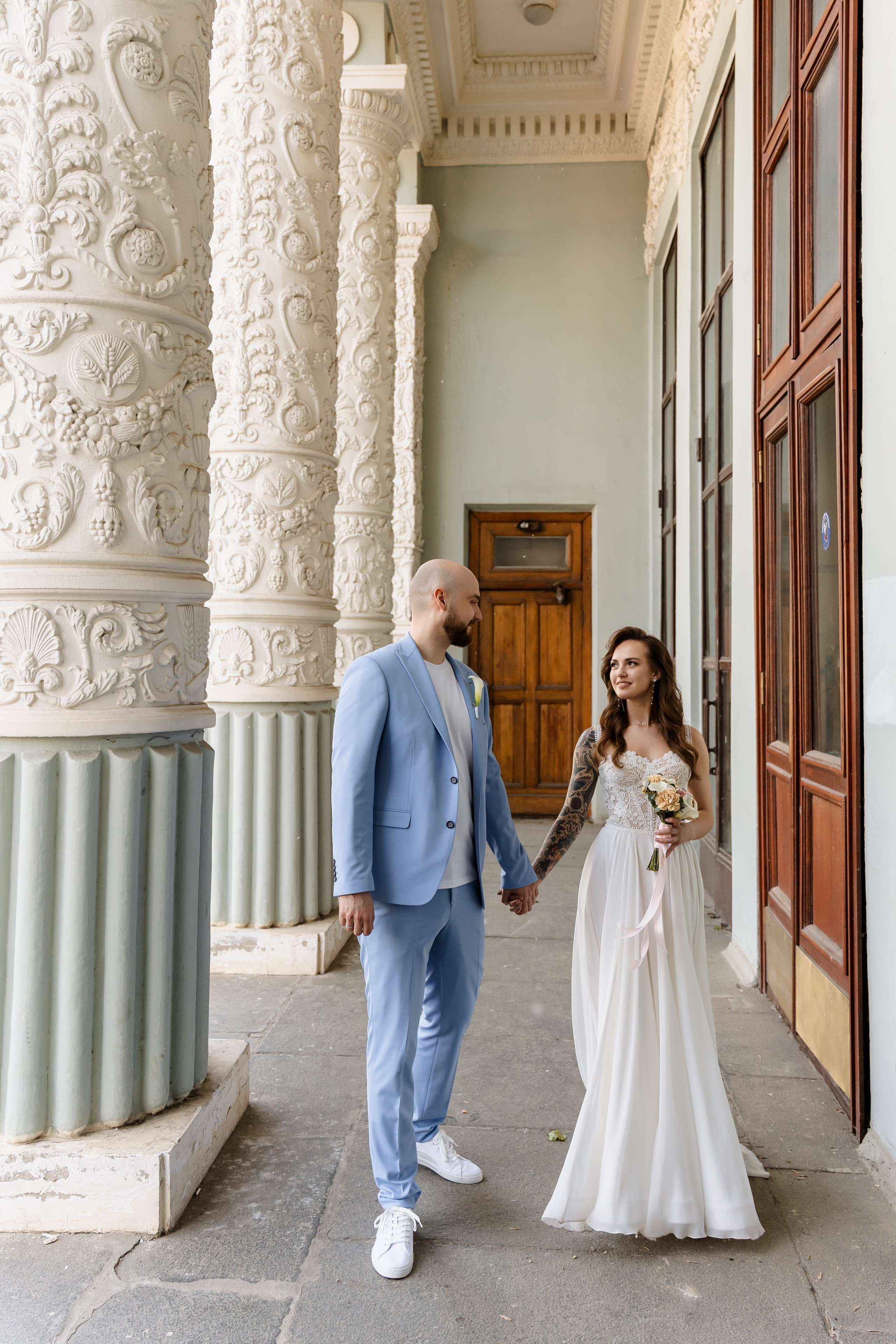 Свадьба Лизы и Димы. Свадебный фотограф в Москве Яна Деньгина