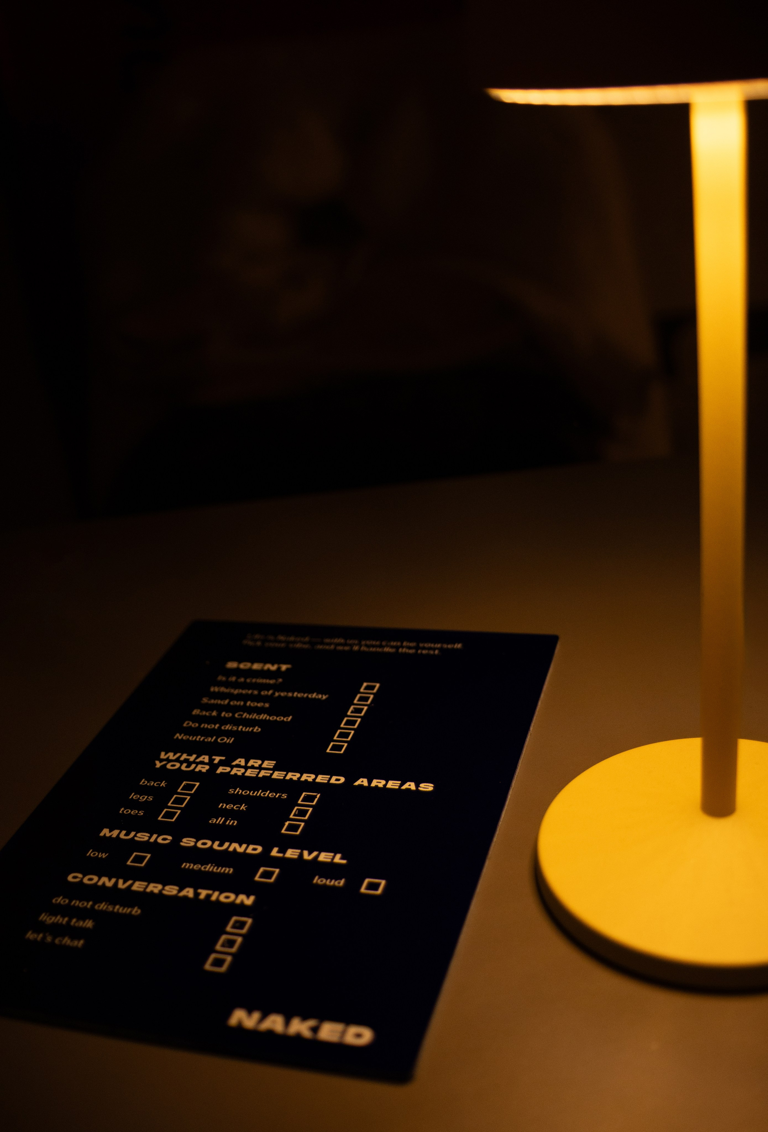 Opening of a massage salon. Magic photos