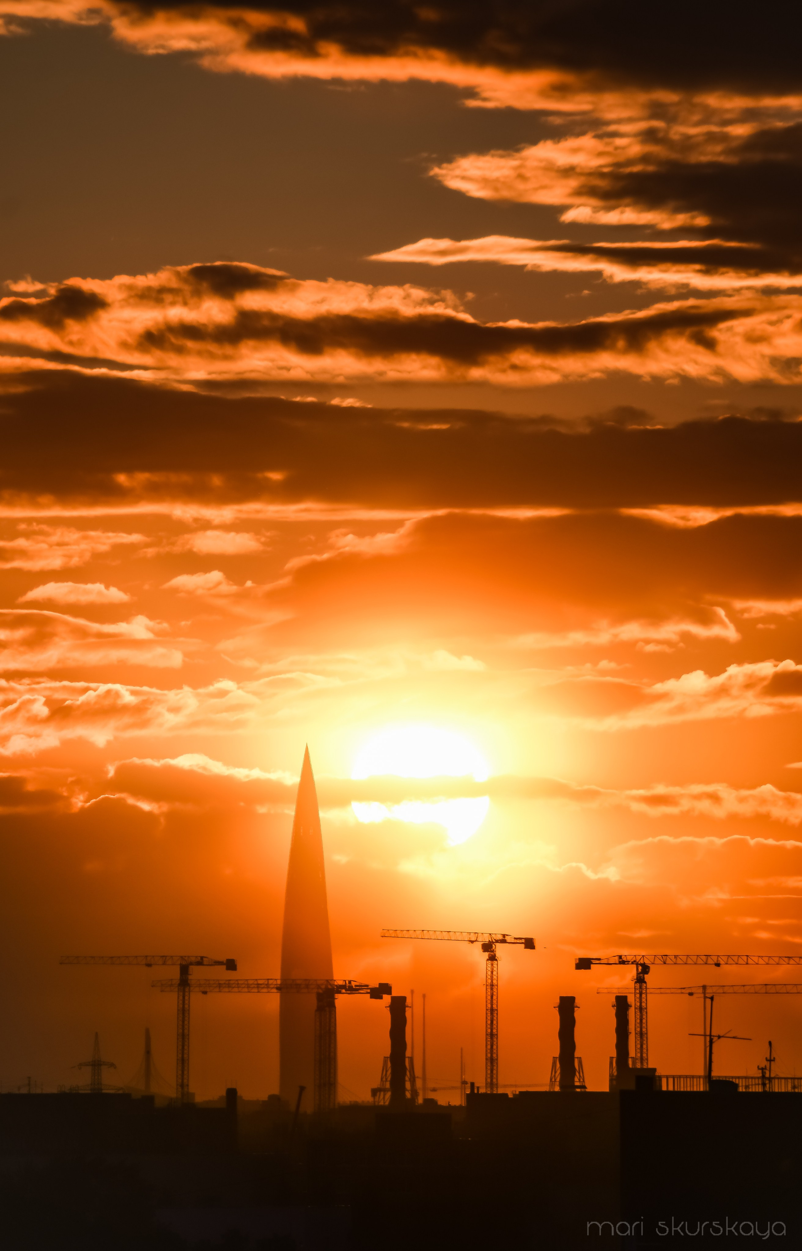 Закатный Санкт-Петербург. Мотофотограф в Санкт-Петербурге Мария Скурская