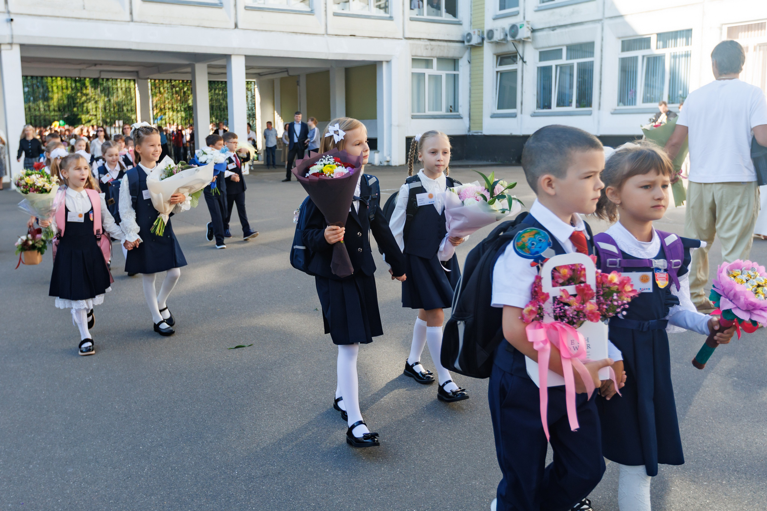 1 класс / 1 сентября. Детский и семейный фотограф Мария Киселёва. Москва