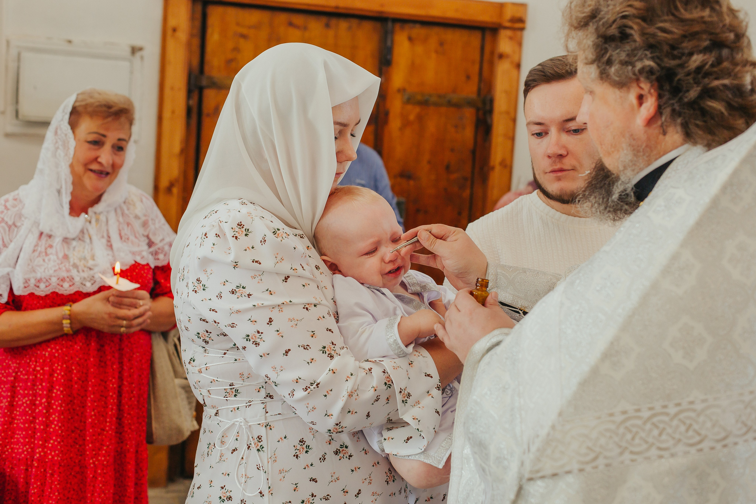 Фотосъемка Крещения в Сергиевом Посаде. Фотограф новорожденных и детский в Сергиевом Посаде Кругликова Юлия