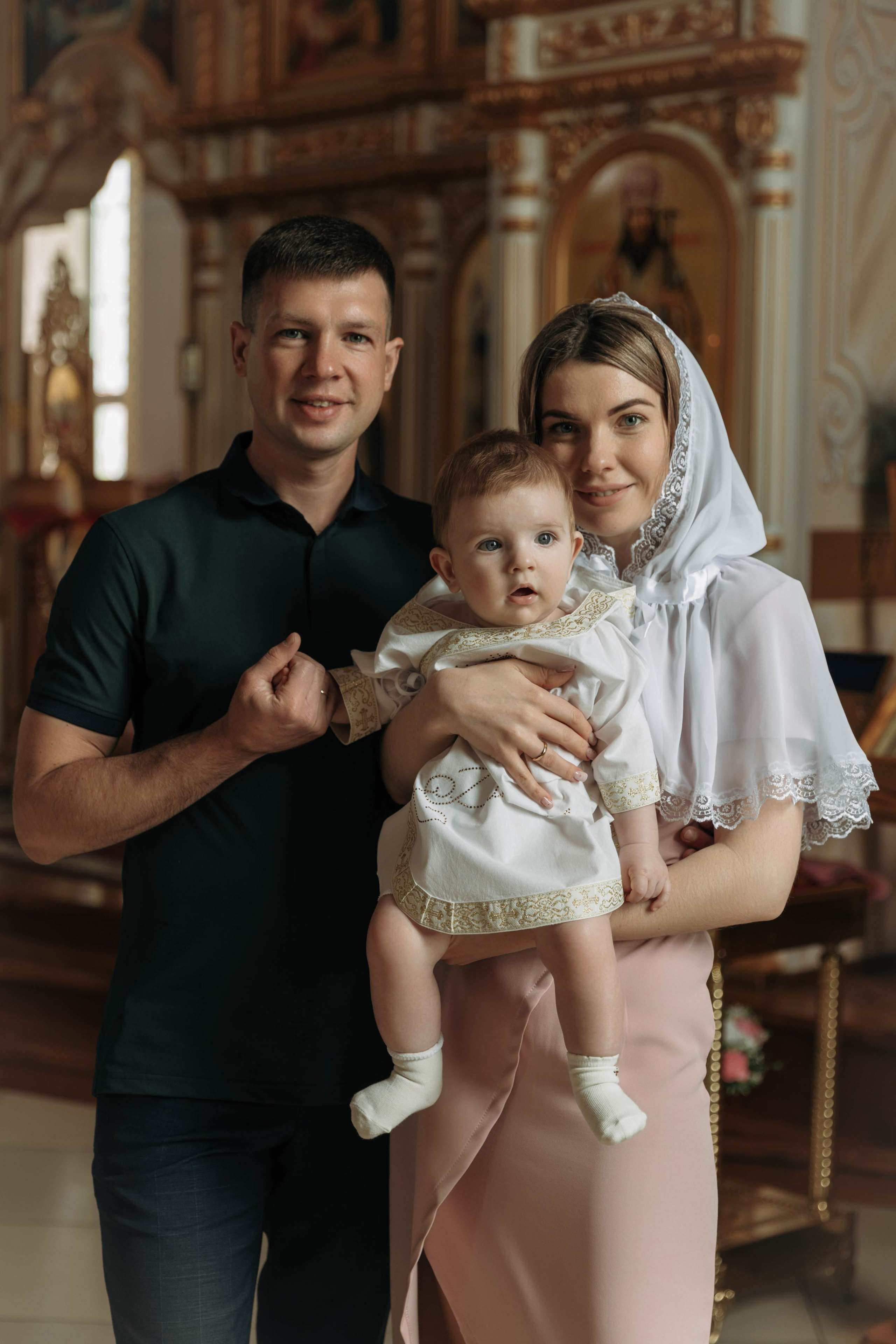 Таинство Крещения Даниила. Фотограф Сальск Катерина