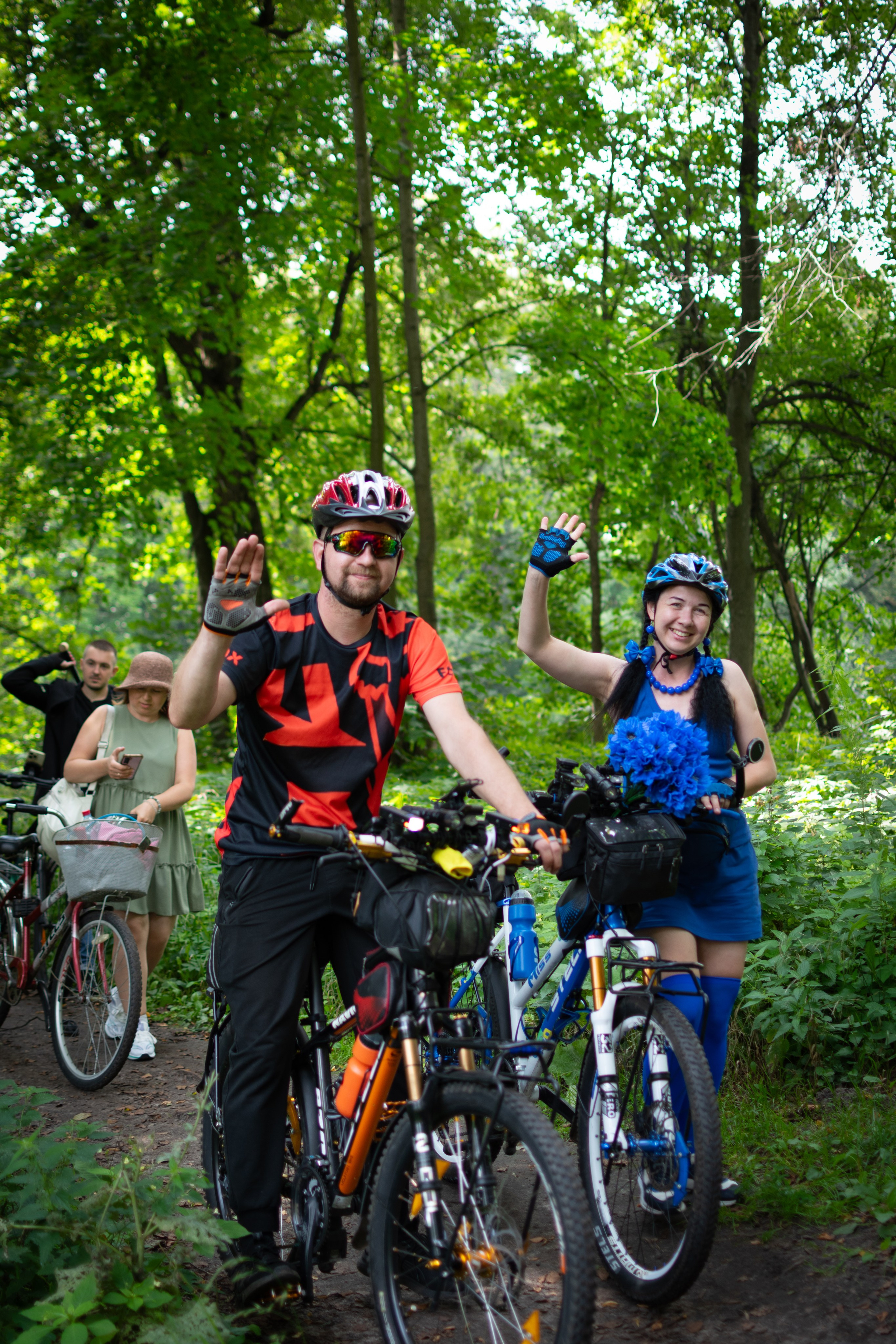 «Леди на велосипеде» — велопробег по г. Жуковскому 2025. Репортажный фотограф Сыбер Мартти