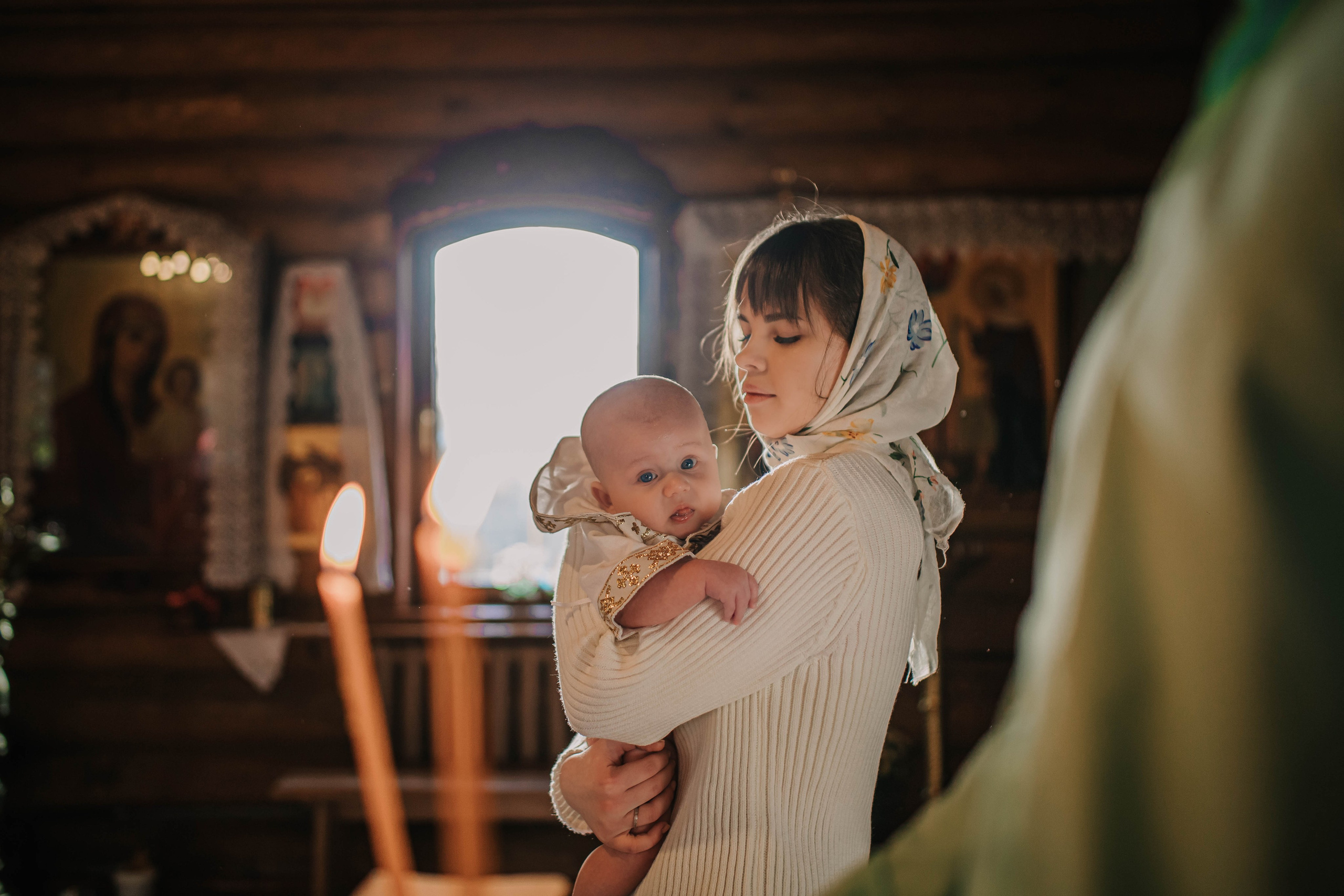 Крещение Дмитрия. Фотограф Дарья Маташкова