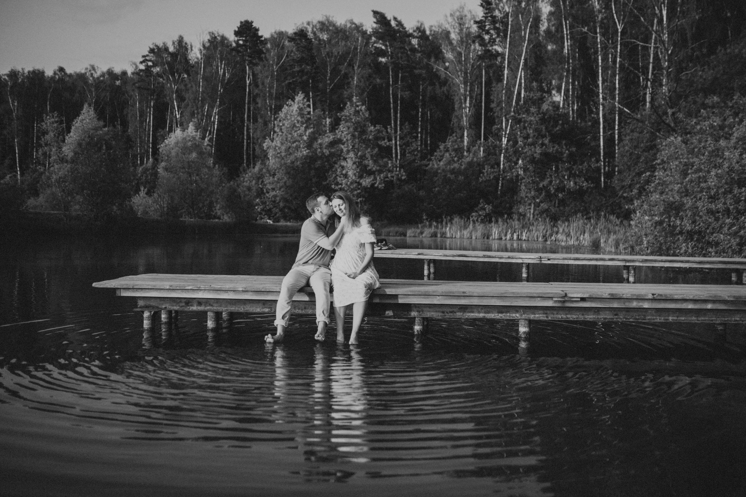 Беременная съемка в парке. Семейный фотограф в Москве и Люберцах Юлия Гуськова