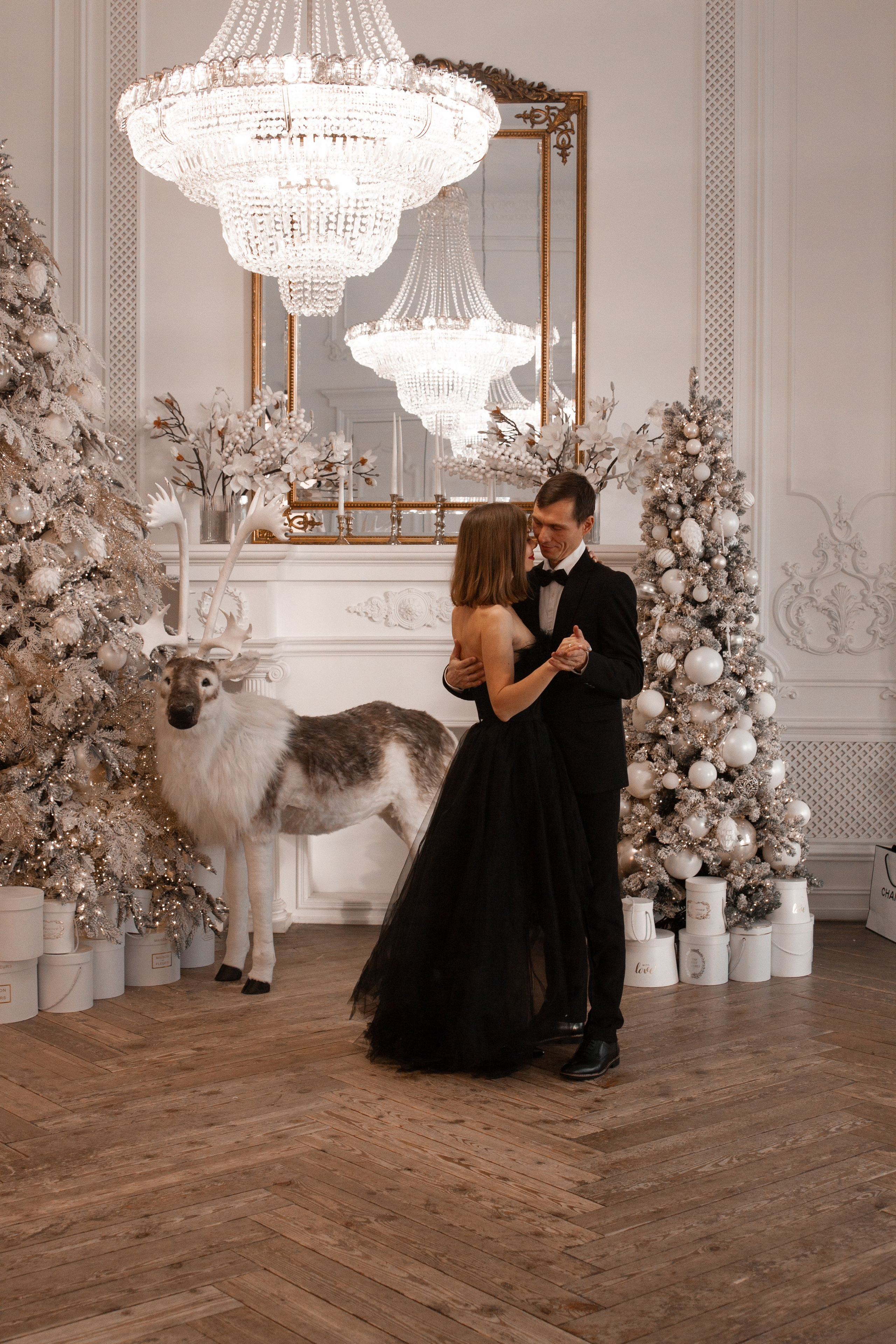 Black and white Christmas story. Фотограф Ирина Воробьева