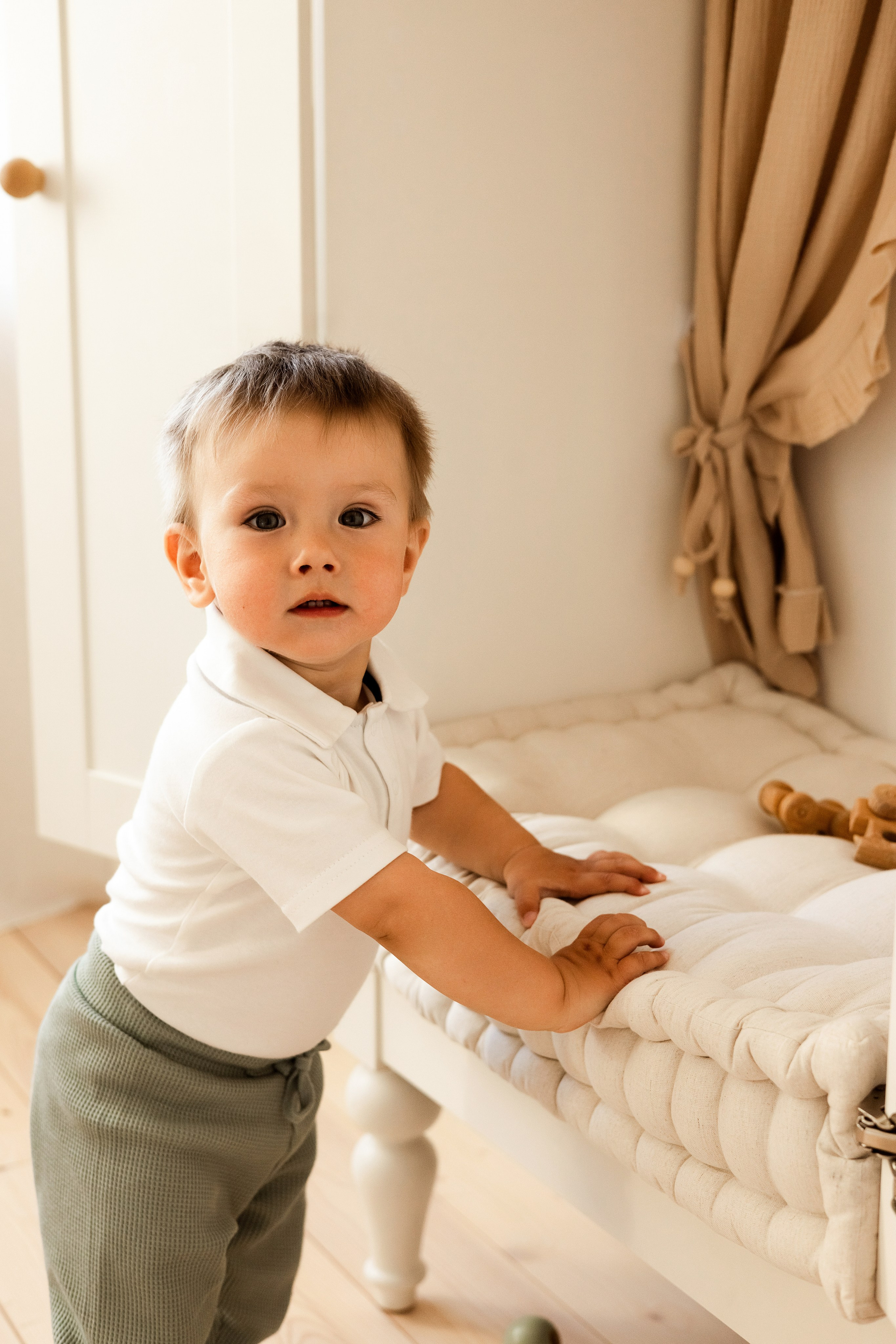 Съемка годовасия в студии Молоко. Семейный фотограф в Екатеринбурге Маргарита Курносова