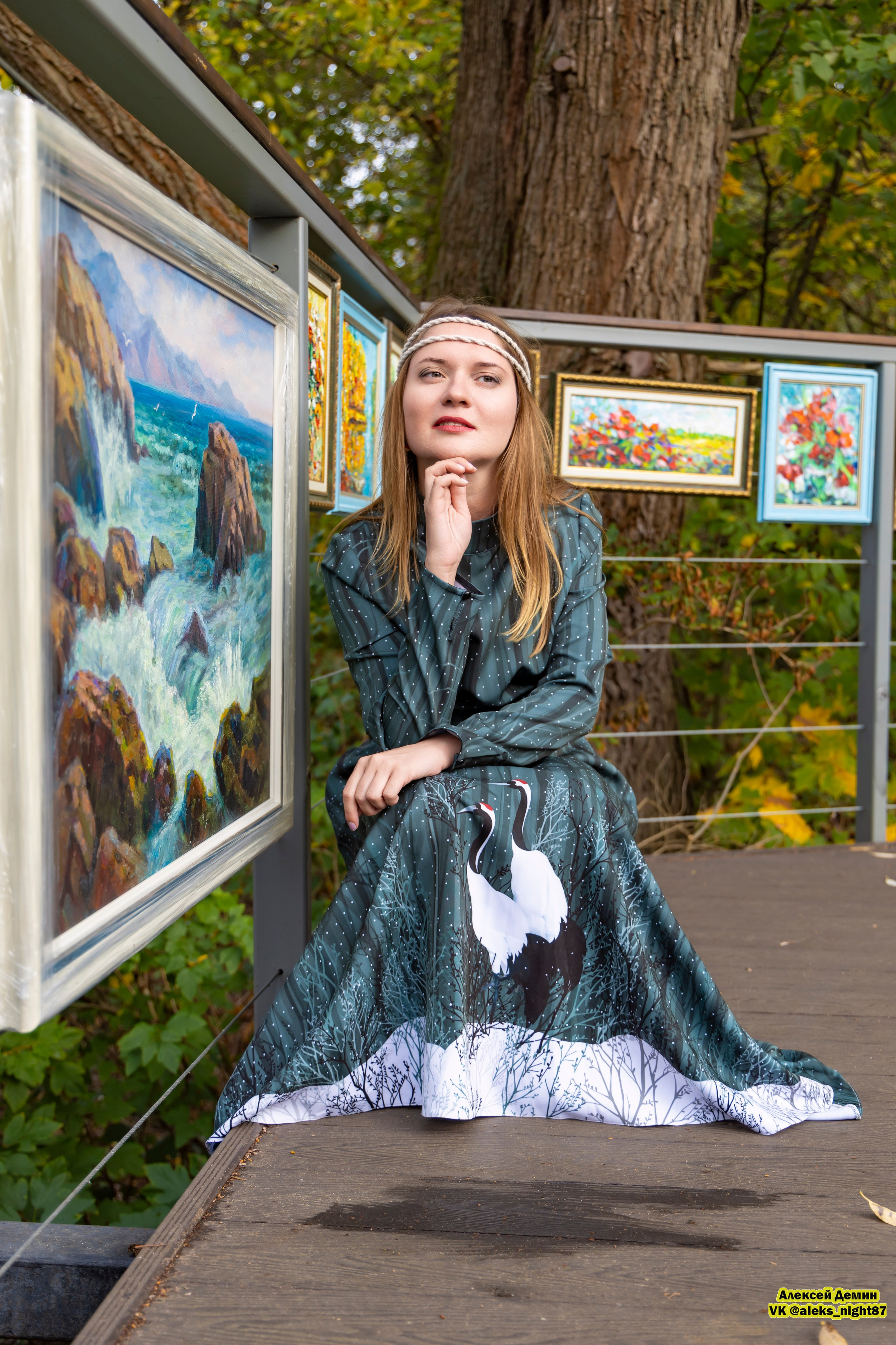 Наталья. Фотосессия в Покровское-Стрешнево. Репортажный, семейный и студийный фотограф в Москве Демин Алексей