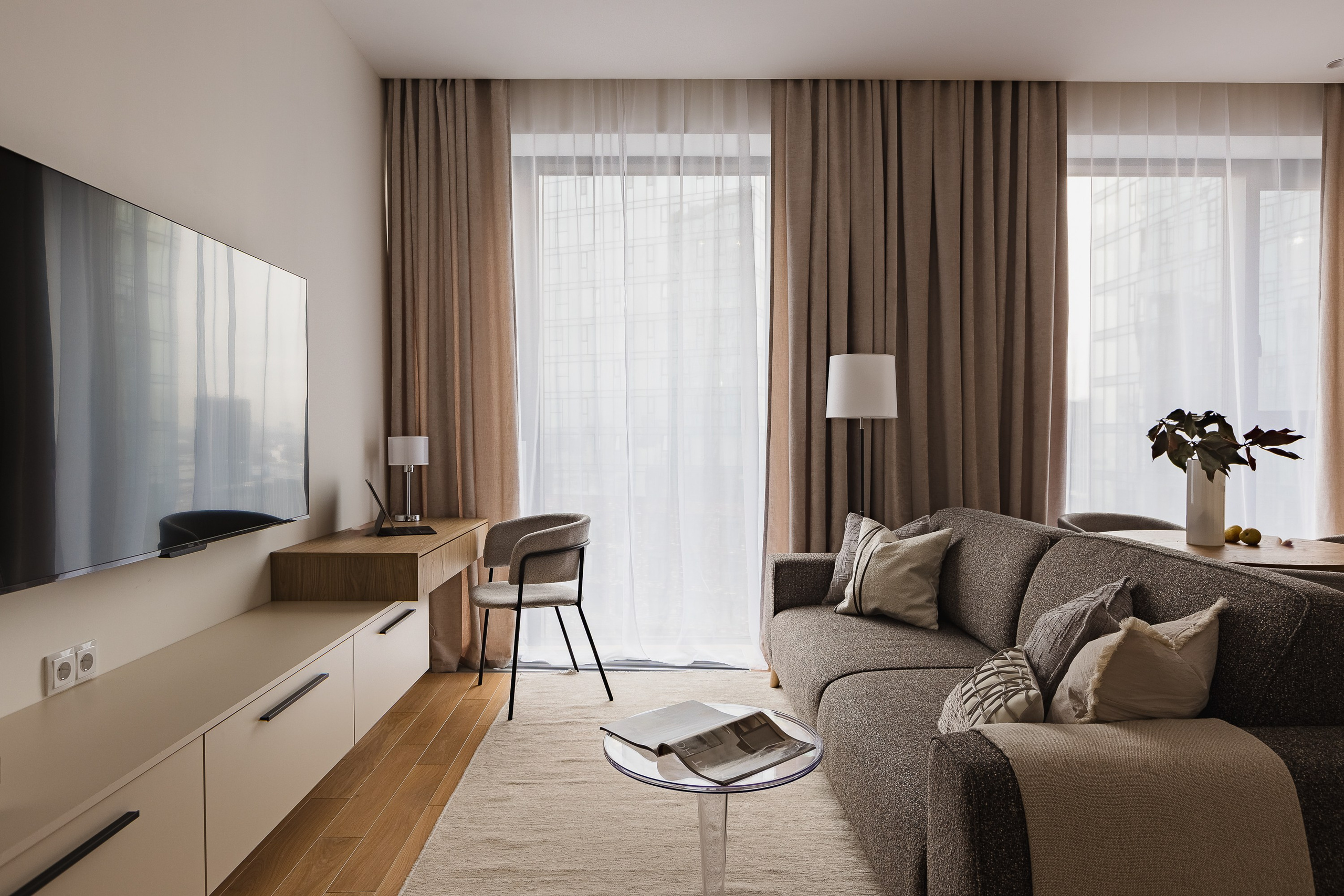 ЖК Левел Причальный. Интерьерный фотограф в Москве Роман Потапов